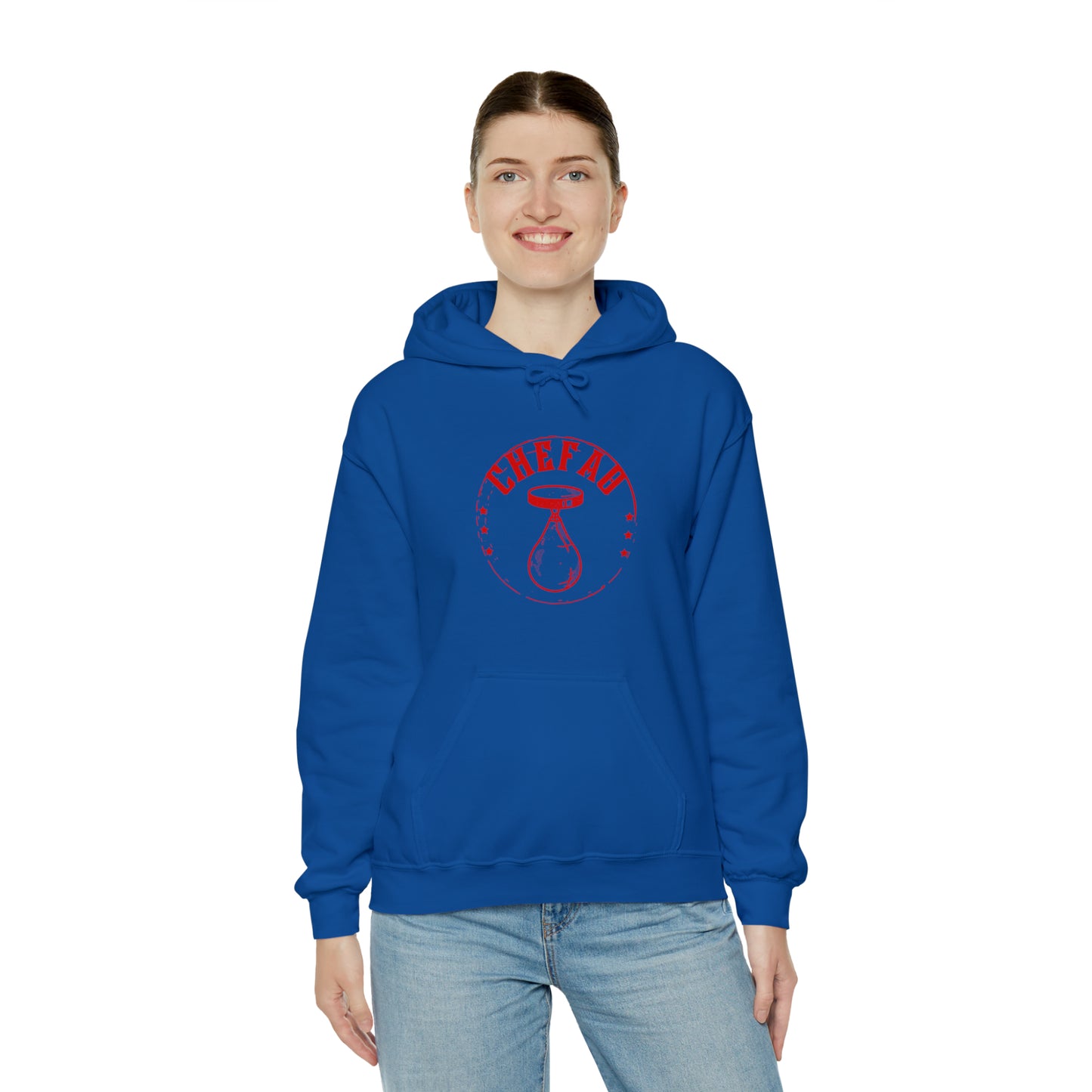 Chefao Boxing II, Unisex Heavy Blend Hooded Sweatshirt