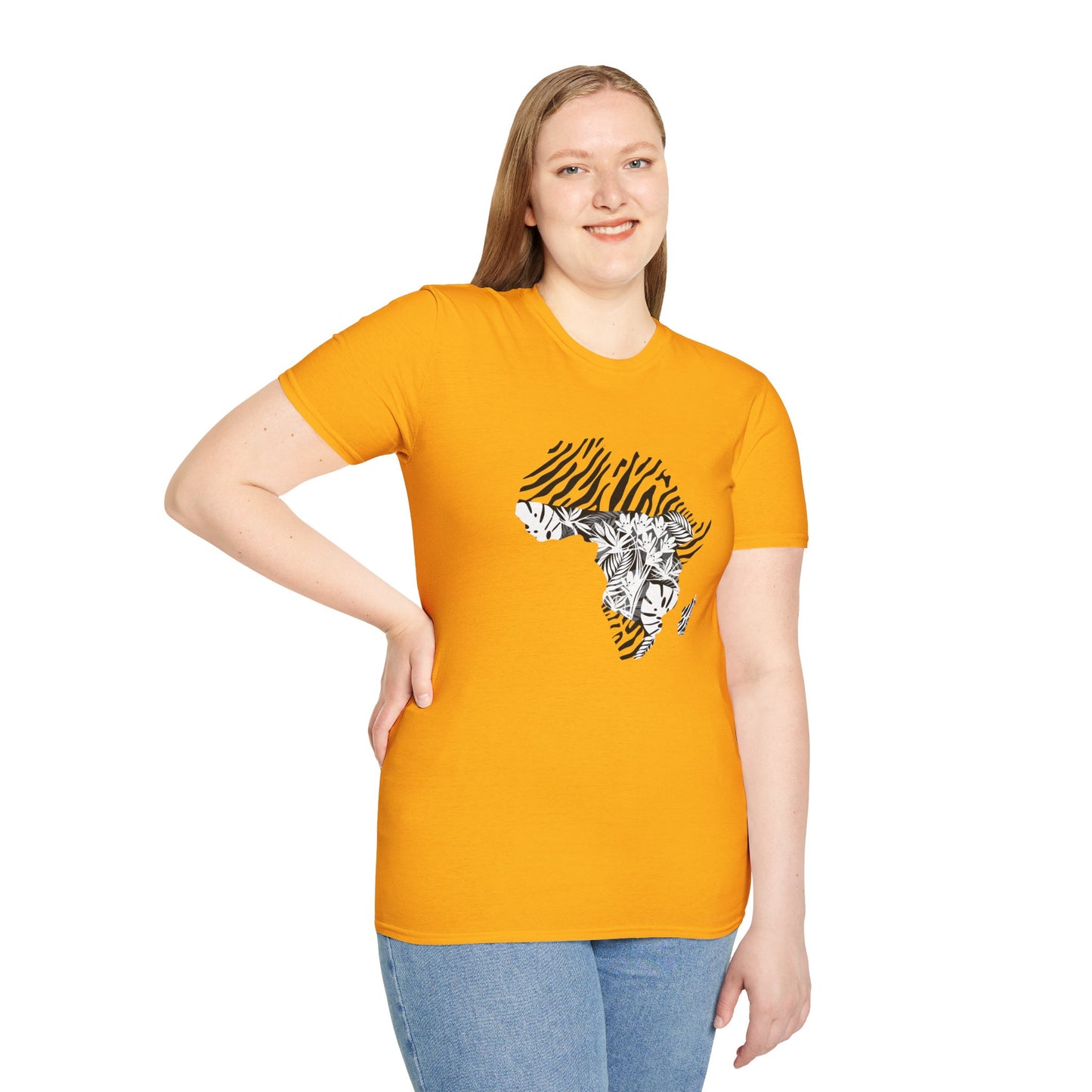 Chefao Africa Botanical I, Unisex Softstyle T-Shirt