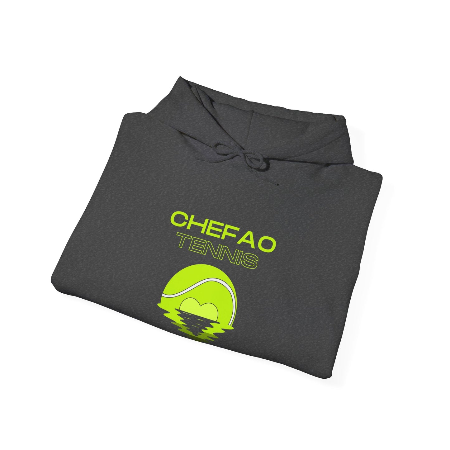 Chefao Tennis X, Unisex Heavy Blend Hooded Sweatshirt