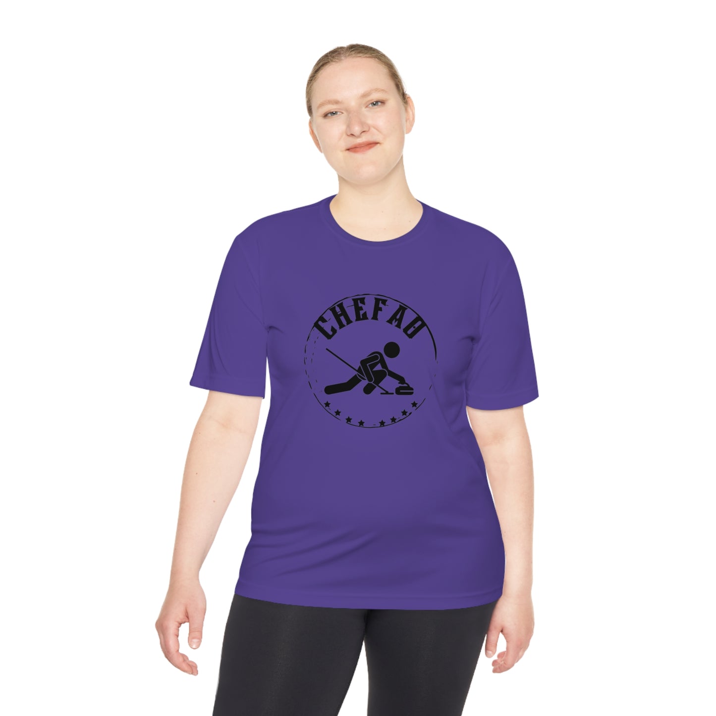 Chefao Curling II, Unisex Moisture Wicking Tee