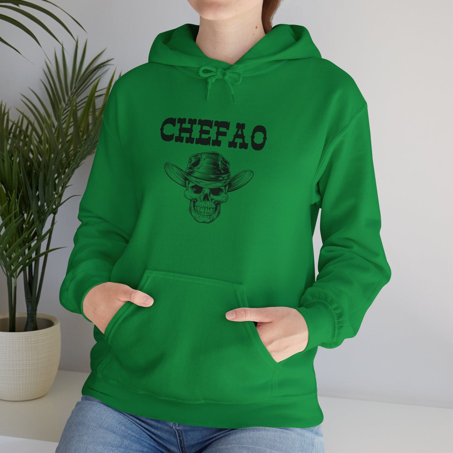Chefao Cowboy VII, Unisex Heavy Blend Hooded Sweatshirt