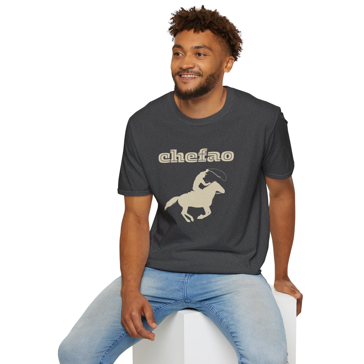 Chefao Cowboy III, Unisex Softstyle T-Shirt