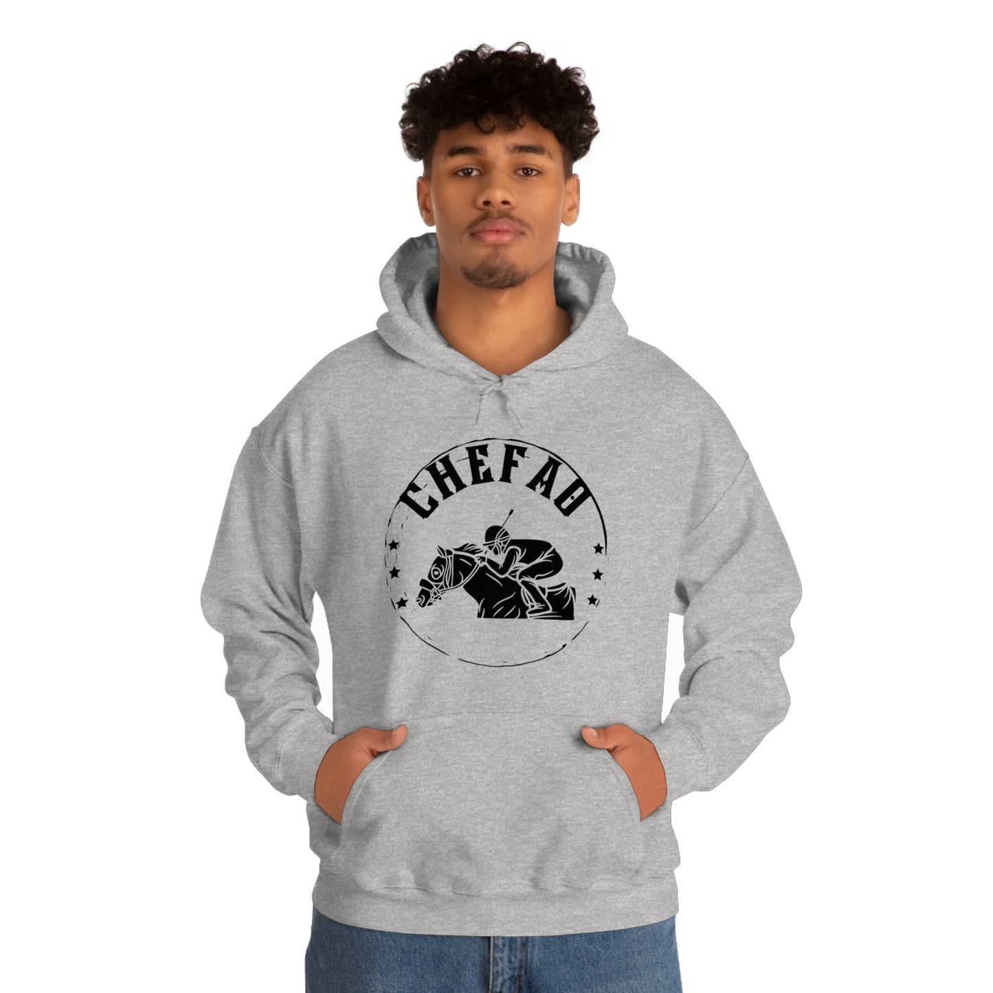 Chefao Jock I, Unisex Heavy Blend Hooded Sweatshirt