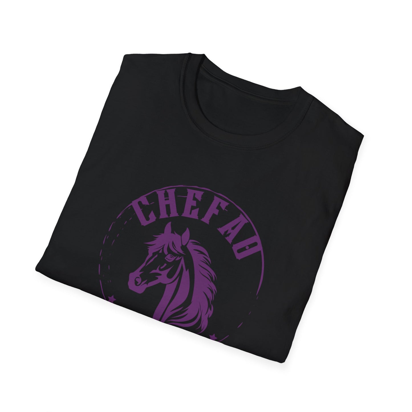 Chefao Horse I, Unisex Softstyle T-Shirt
