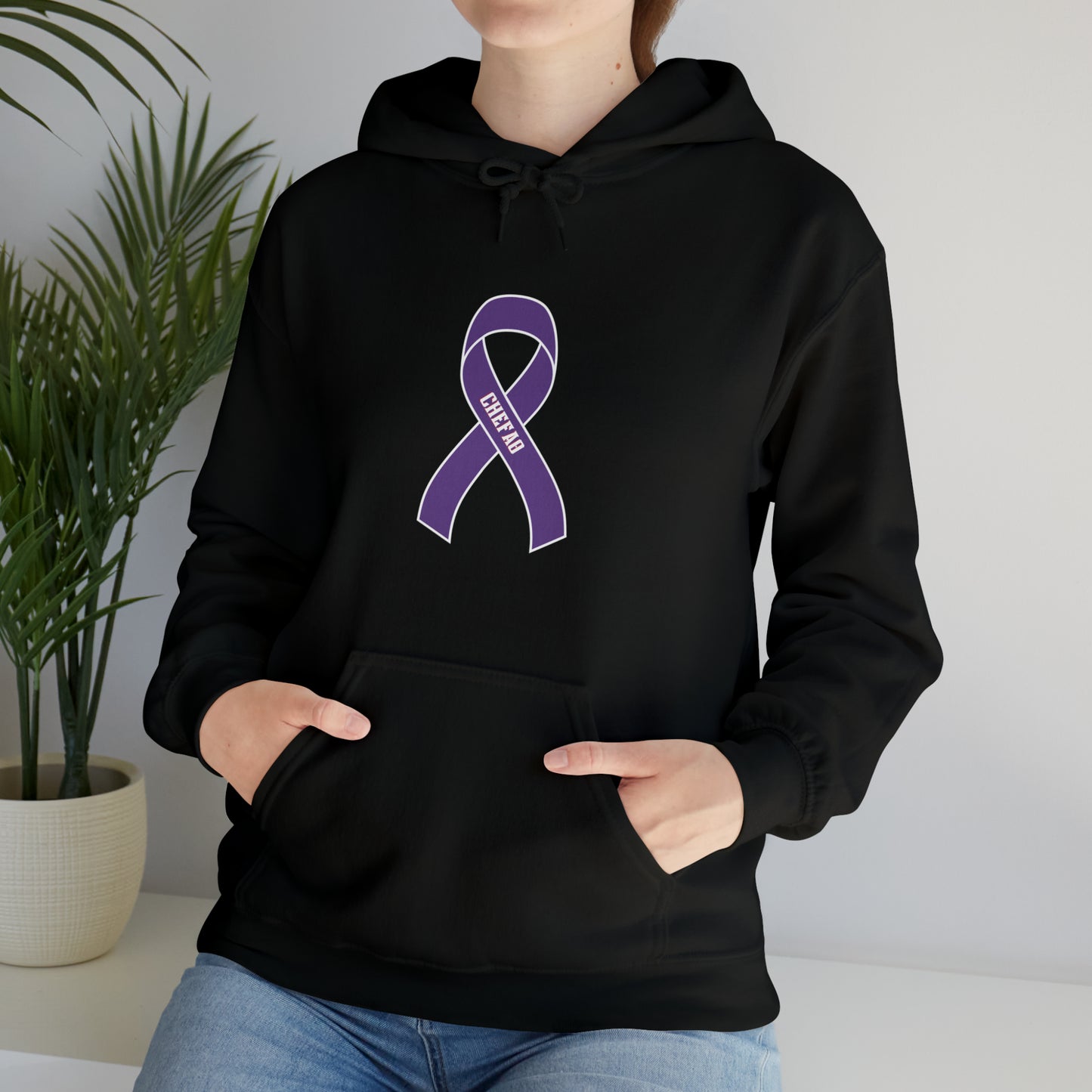 Chefao Cancer Awareness I, Unisex Heavy Blend™ Hooded Sweatshirt