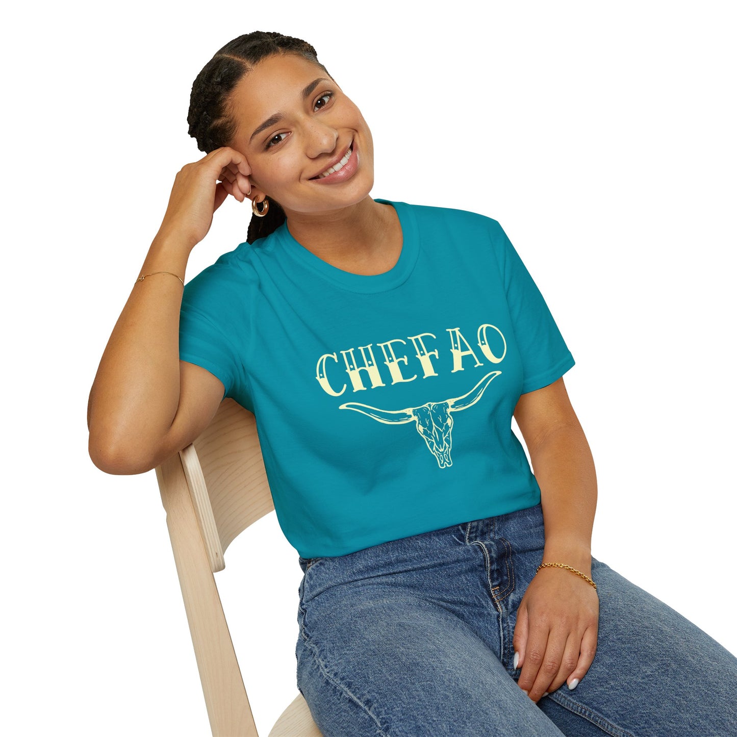 Chefao Longhorns II, Unisex Softstyle T-Shirt