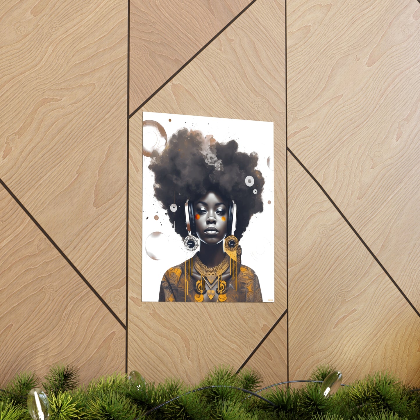 Golden Girl, Premium Matte Vertical Posters
