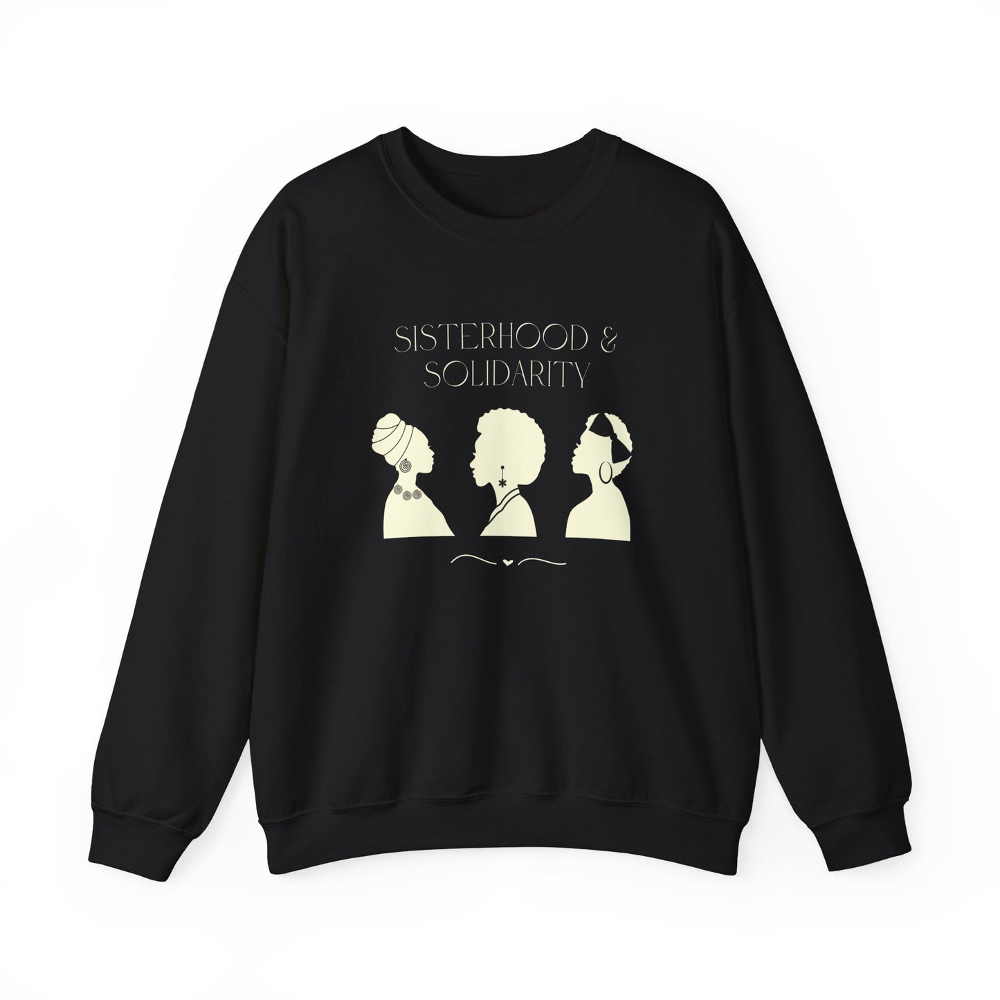 Chefao Sisterhood & Solidarity I, Unisex Heavy Blend™ Crewneck Sweatshirt