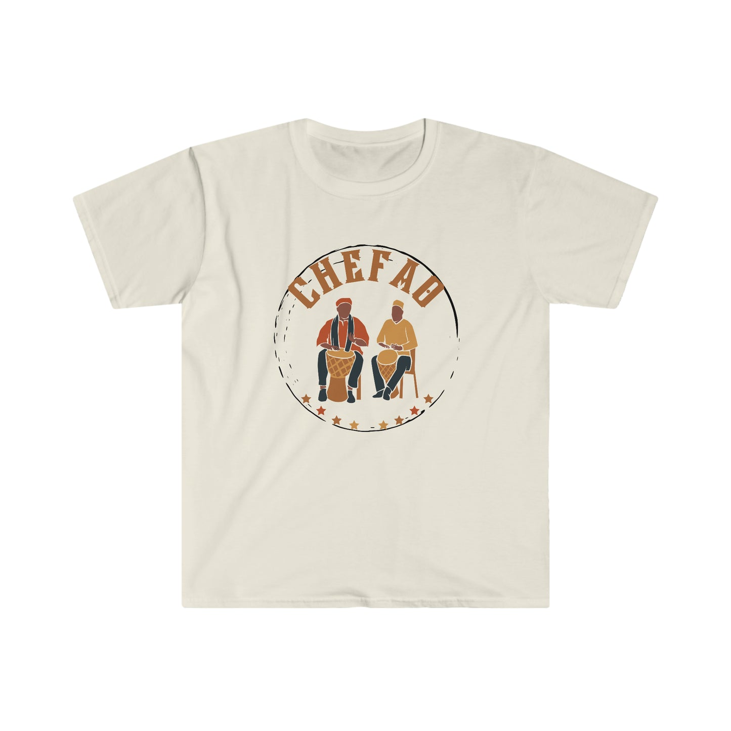 Chefao Drums I, Unisex Softstyle T-Shirt