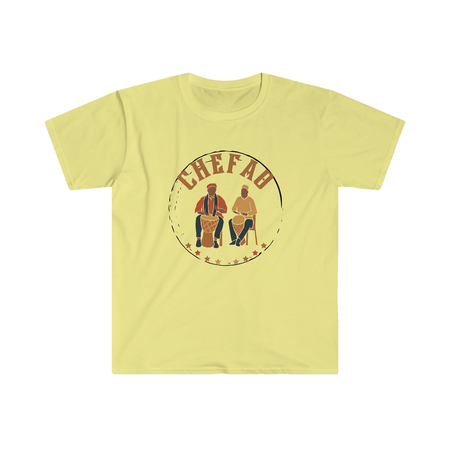 Chefao Drums I, Unisex Softstyle T-Shirt