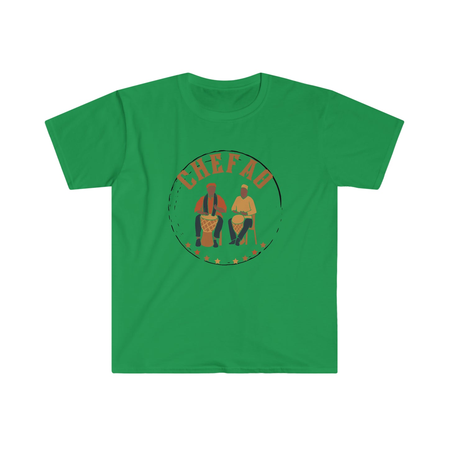 Chefao Drums I, Unisex Softstyle T-Shirt
