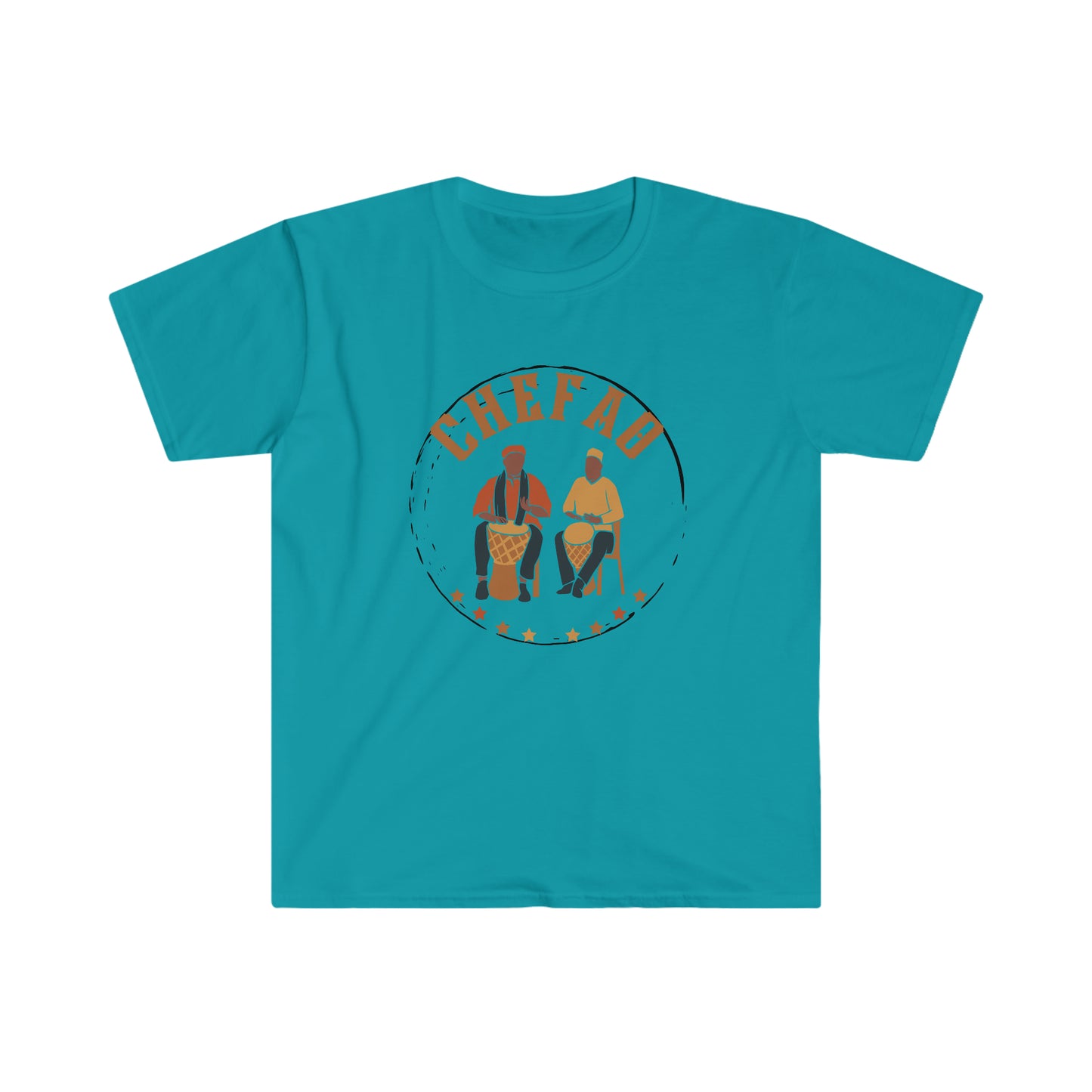 Chefao Drums I, Unisex Softstyle T-Shirt