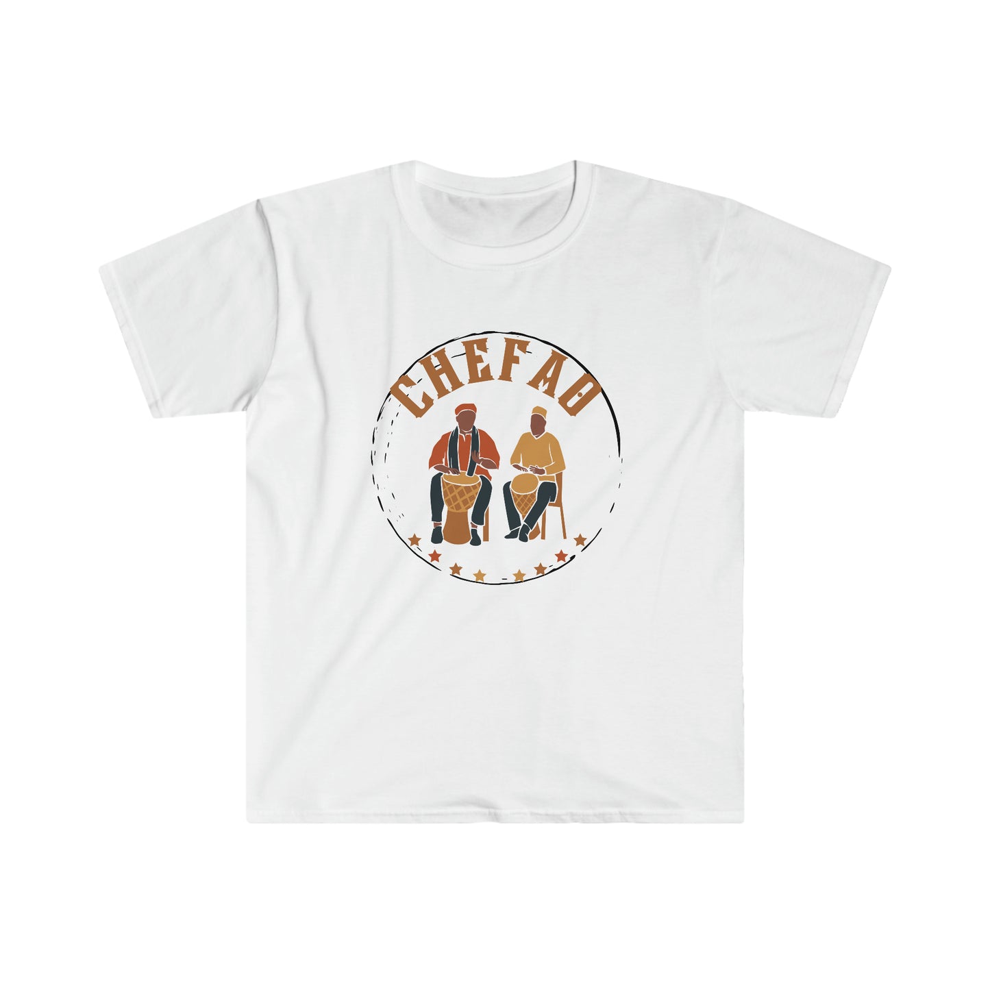 Chefao Drums I, Unisex Softstyle T-Shirt