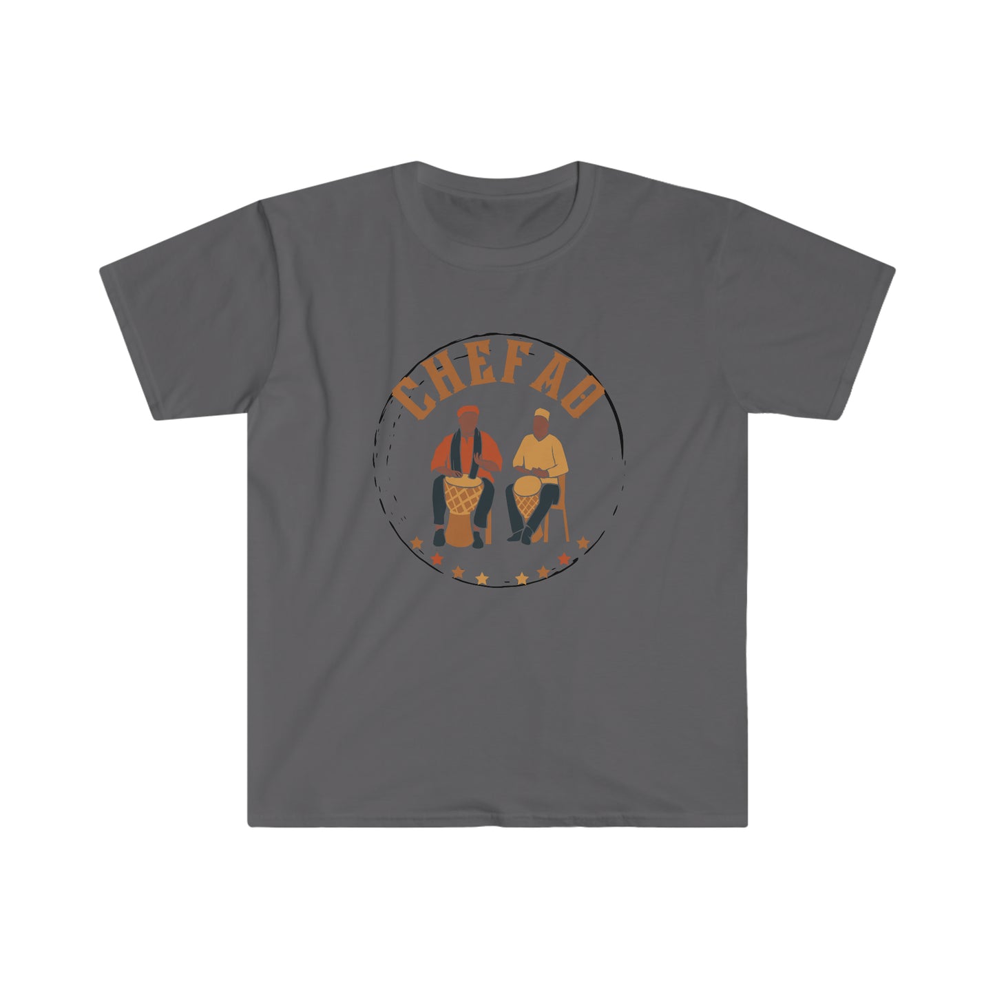 Chefao Drums I, Unisex Softstyle T-Shirt