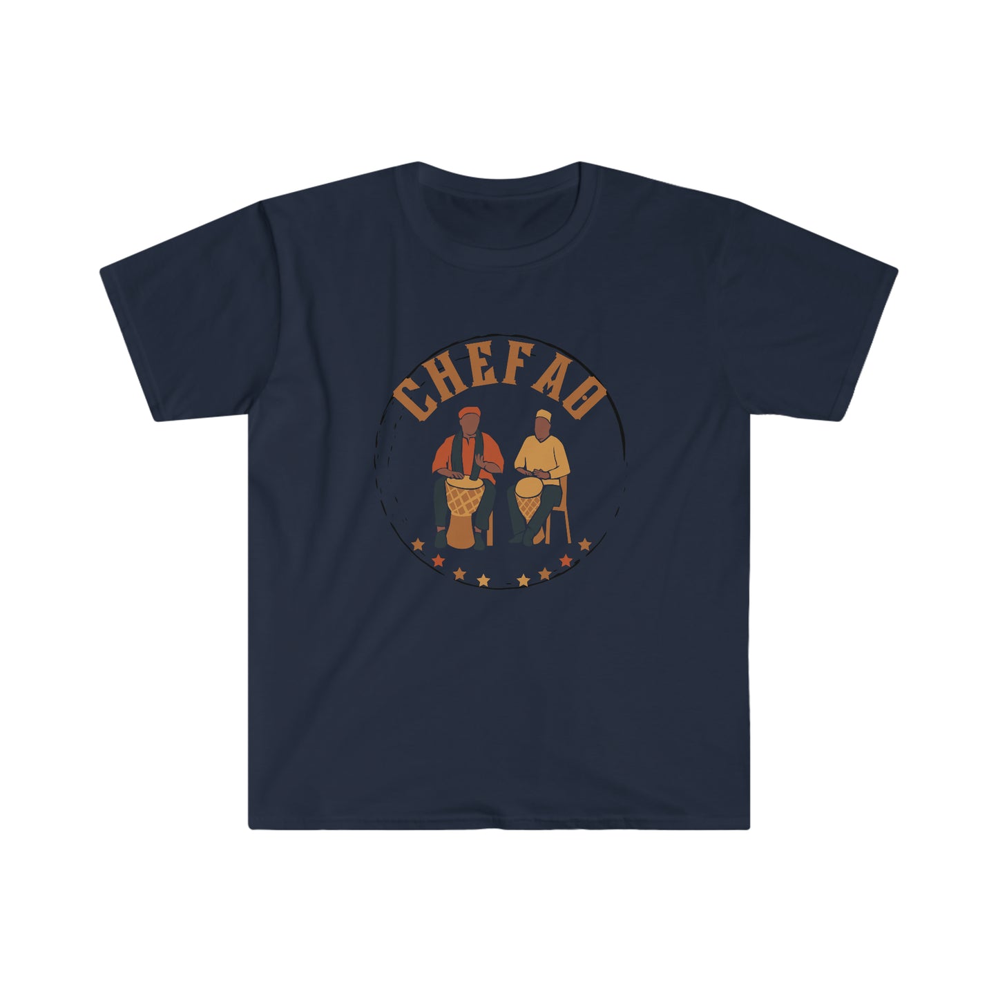 Chefao Drums I, Unisex Softstyle T-Shirt