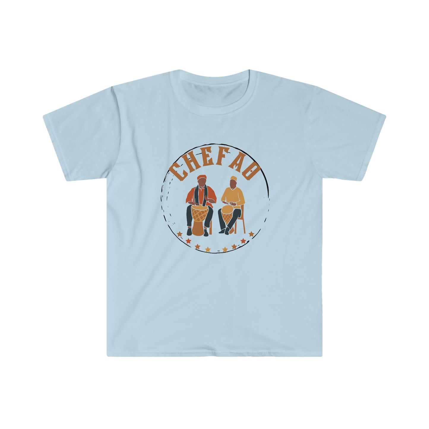 Chefao Drums I, Unisex Softstyle T-Shirt