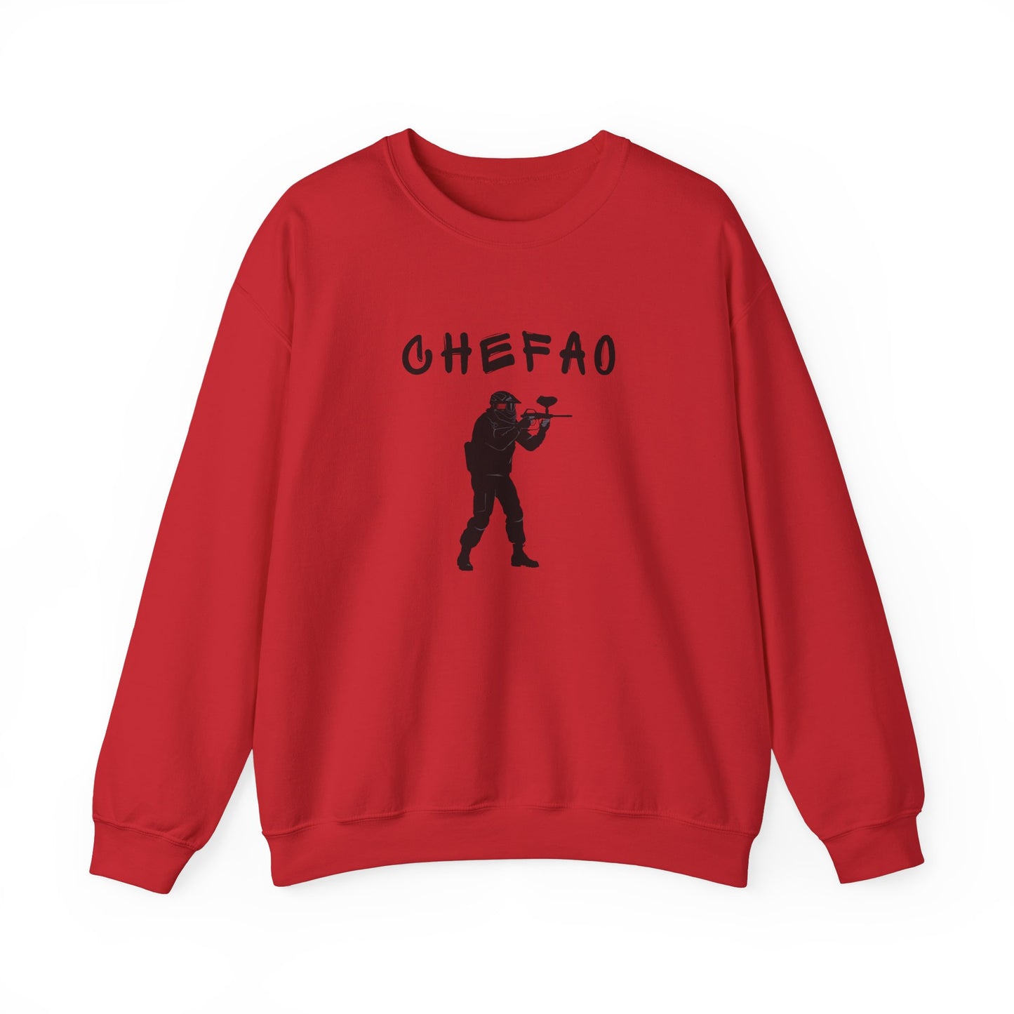 Chefao Paintball I, Unisex Heavy Blend Crewneck Sweatshirt