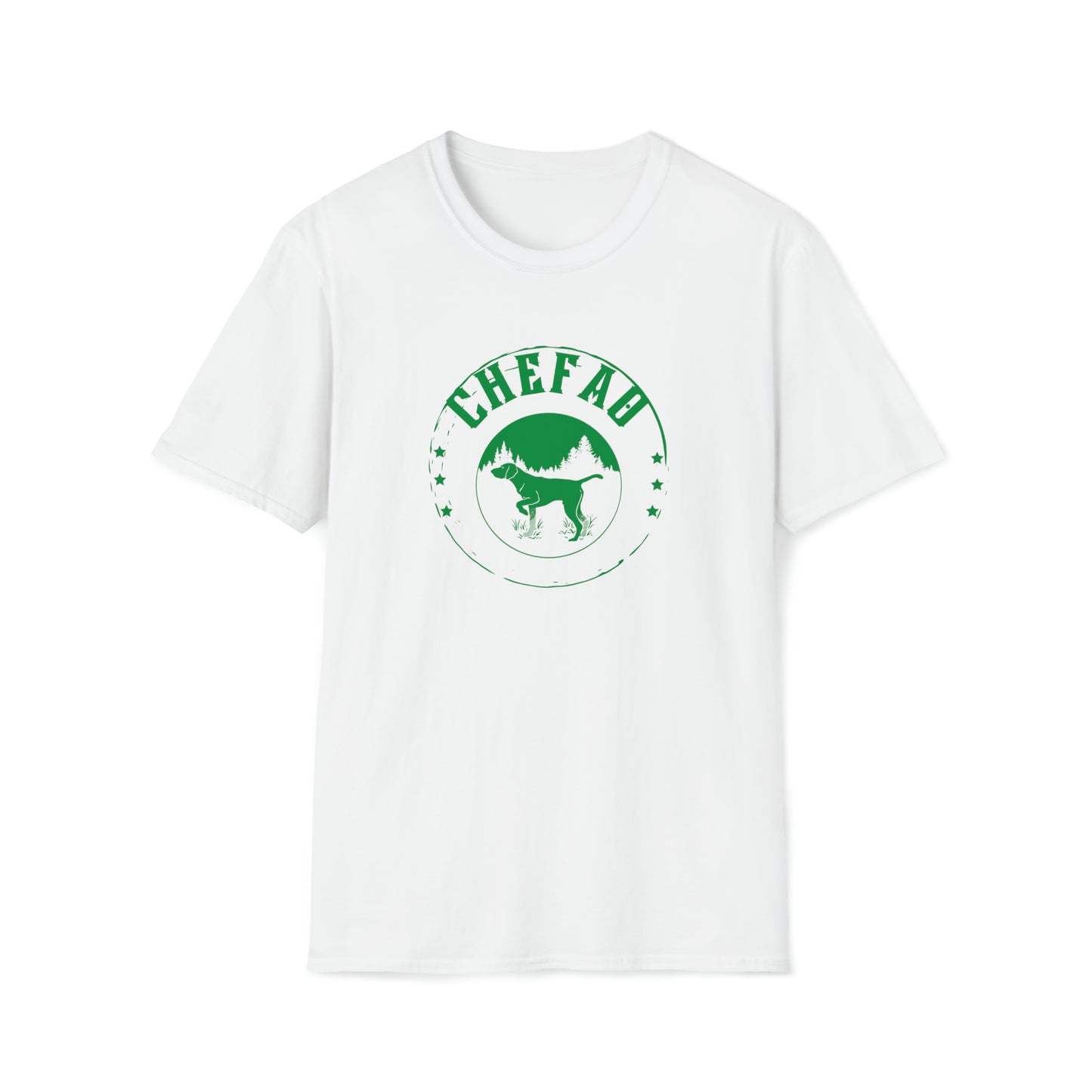 Chefao Hunting I, Unisex Softstyle T-Shirt