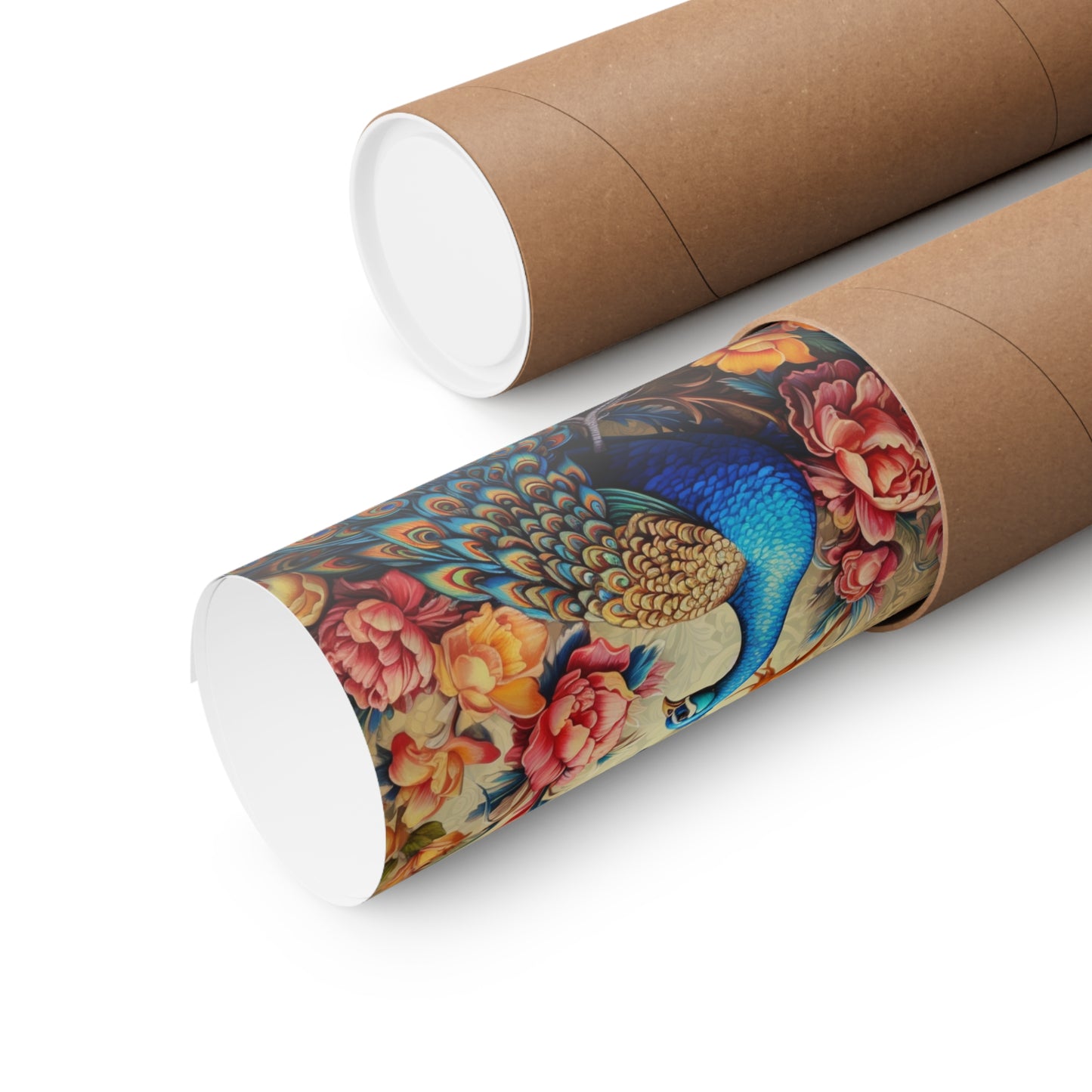 Peacock, Premium Matte Vertical Posters