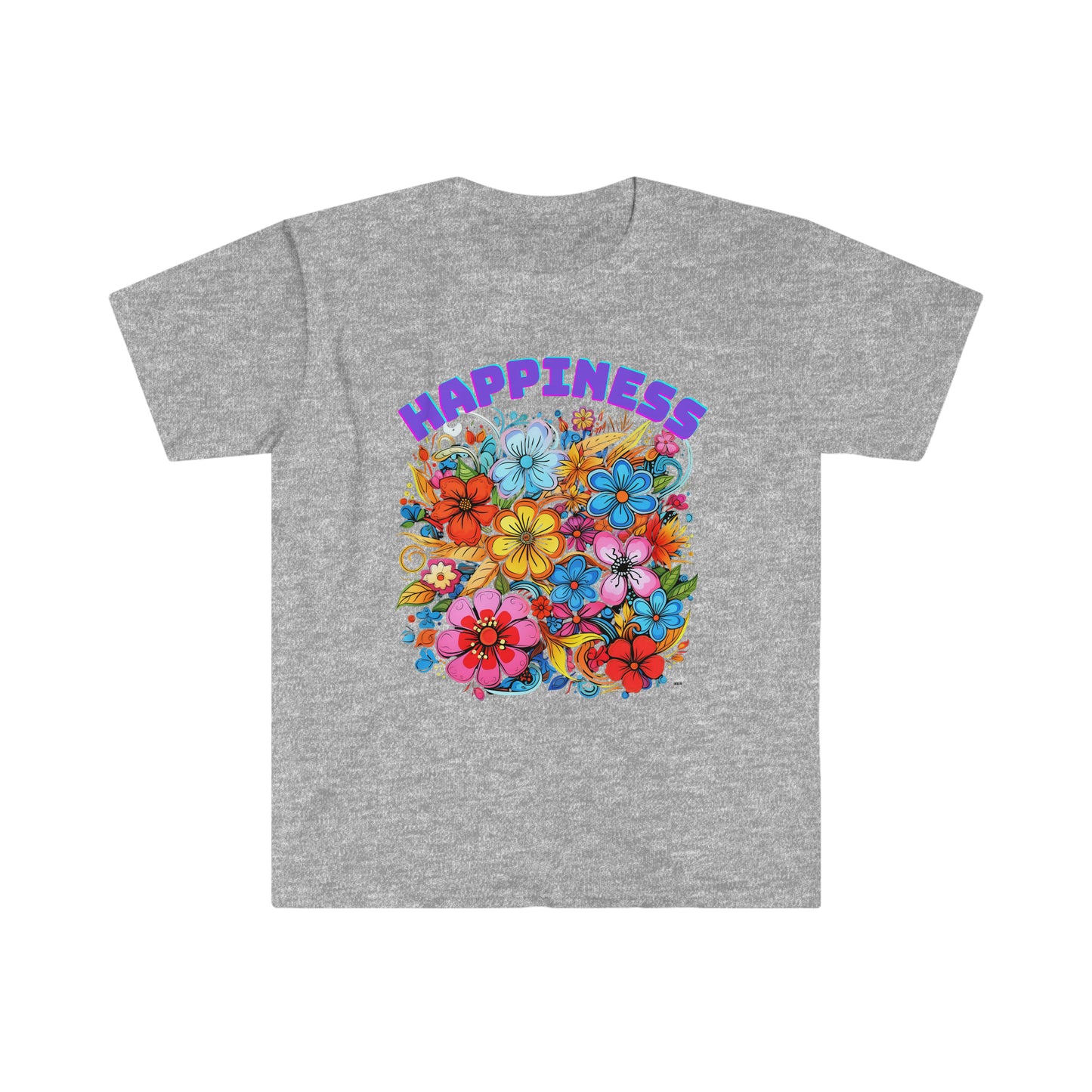 Happiness, Unisex Softstyle T-Shirt