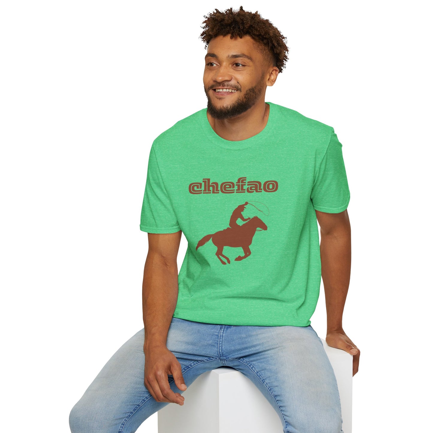 Chefao Cowboy III, Unisex Softstyle T-Shirt