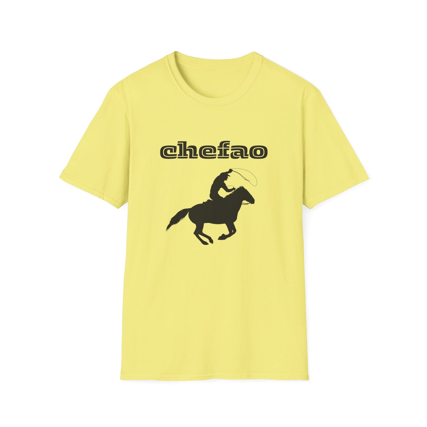 Chefao Cowboy III, Unisex Softstyle T-Shirt
