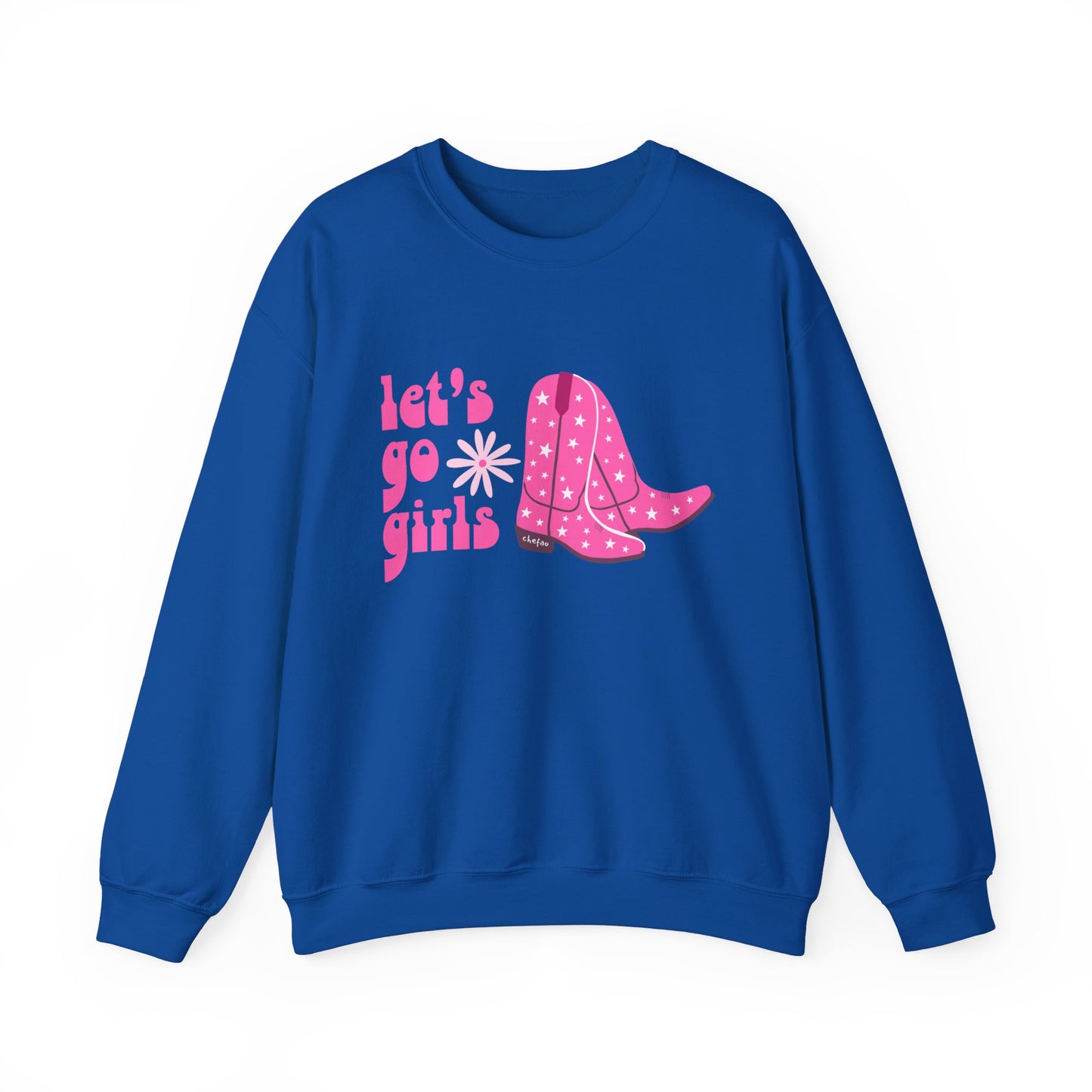 Let's Go Girls, Unisex Heavy Blend Crewneck Sweatshirt
