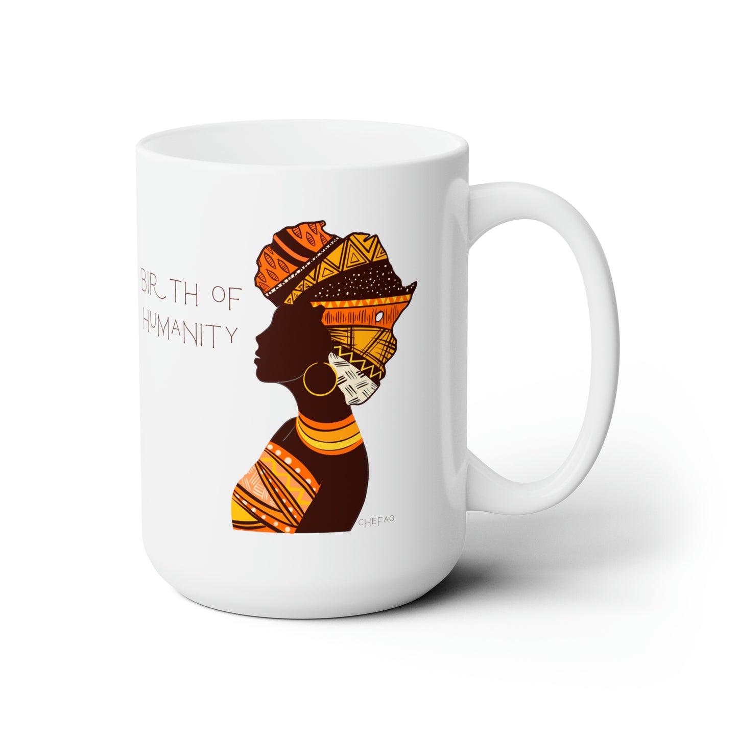 Birth of Humanity™ I, Ceramic Mug 15oz