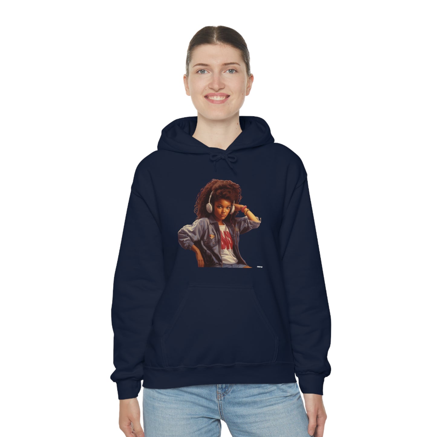 Nina, Unisex Heavy Blend Hooded Sweatshirt