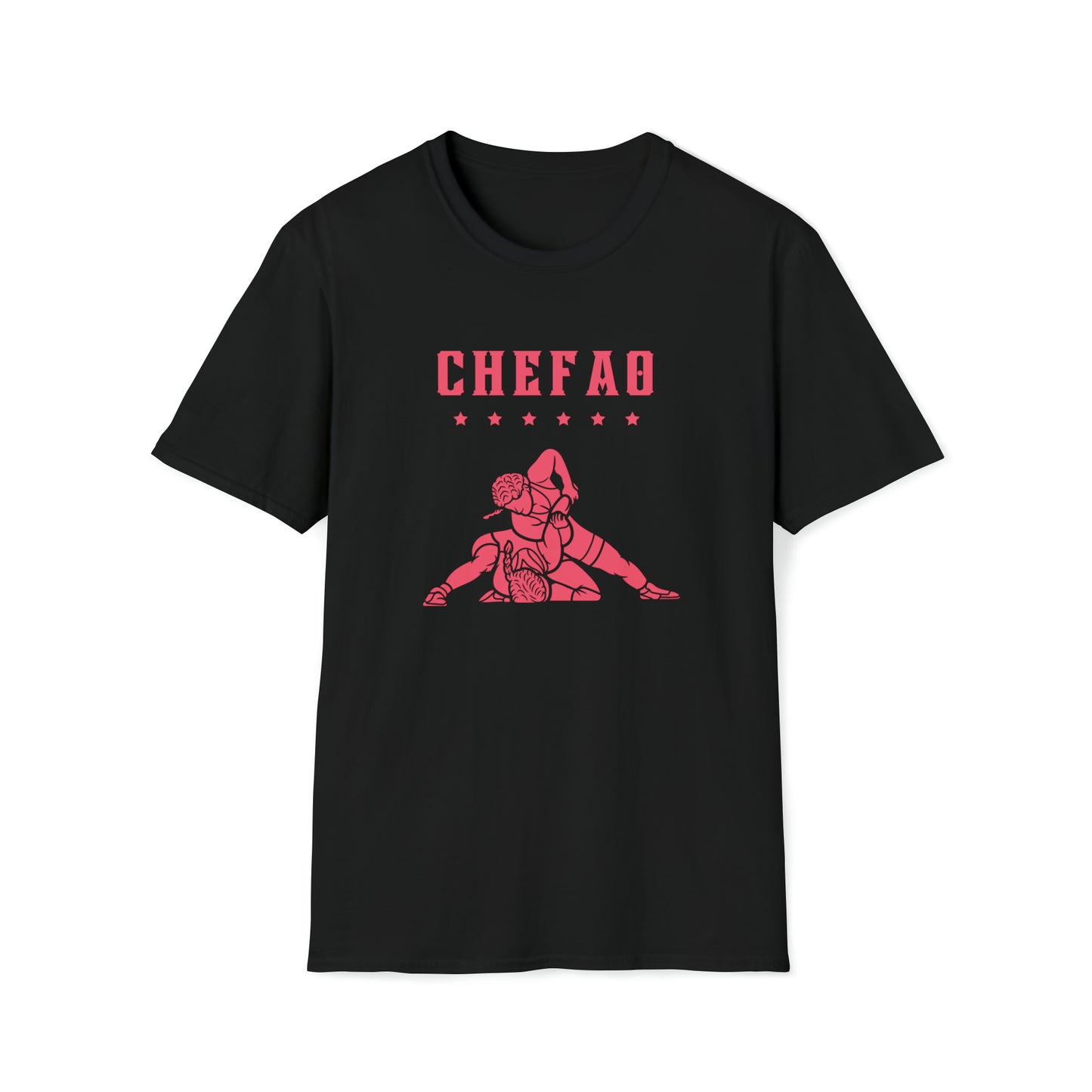 Chefao Wrestling III, Unisex Softstyle T-Shirt