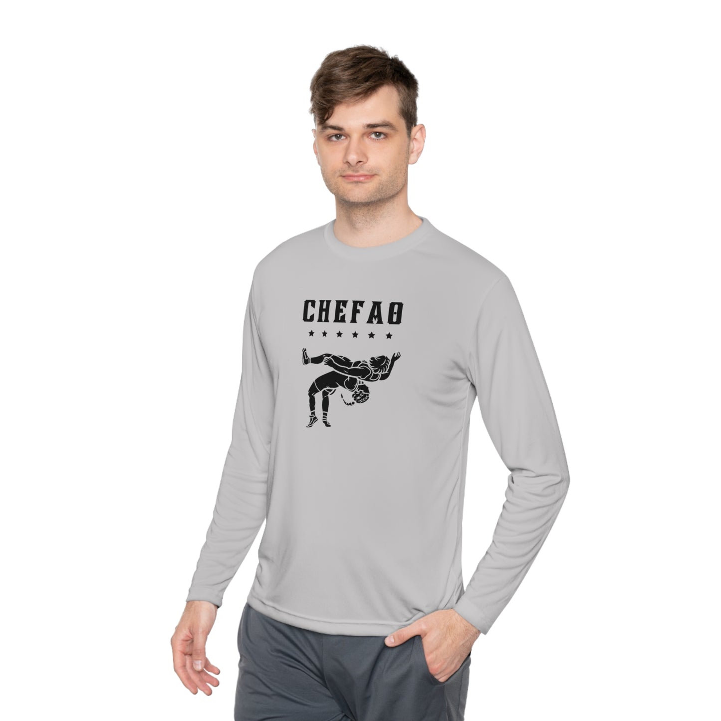 Chefao Wrestling VIII, Unisex Lightweight Long Sleeve Tee