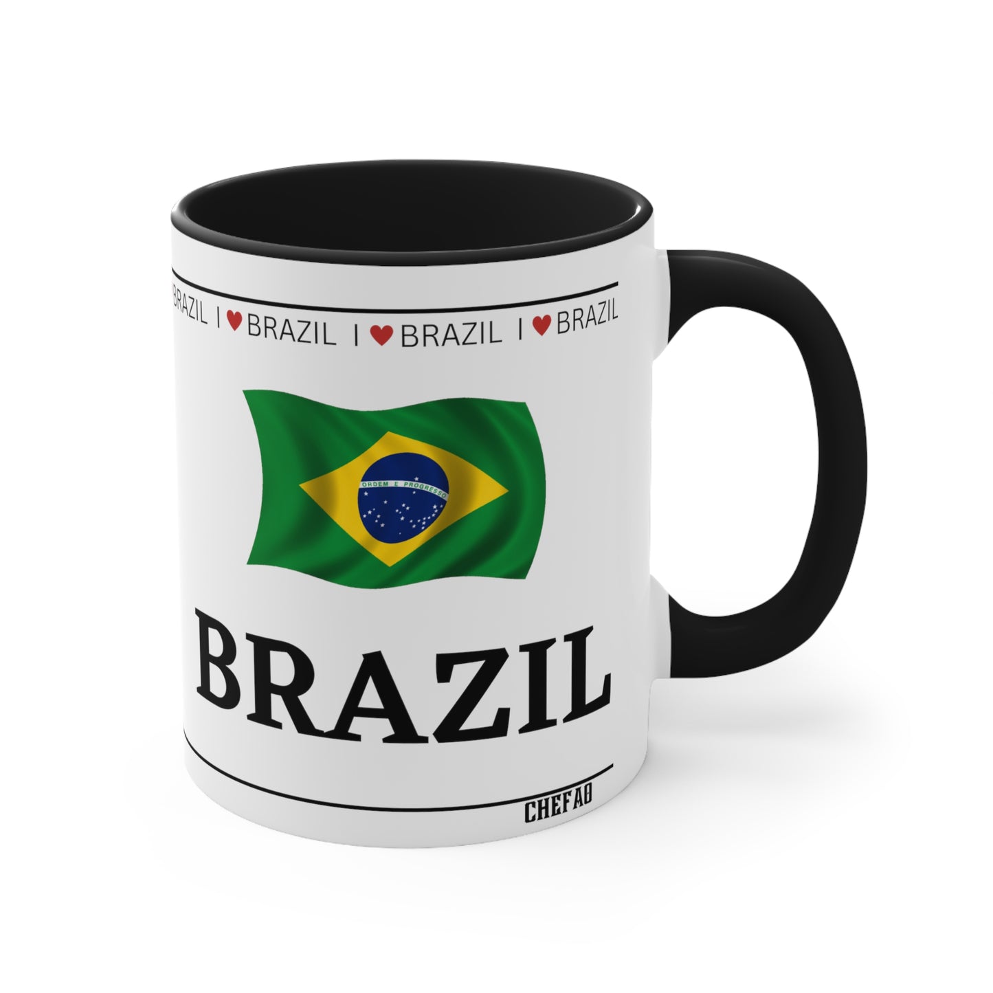 I Love Brazil - Coffee Mug, 11oz