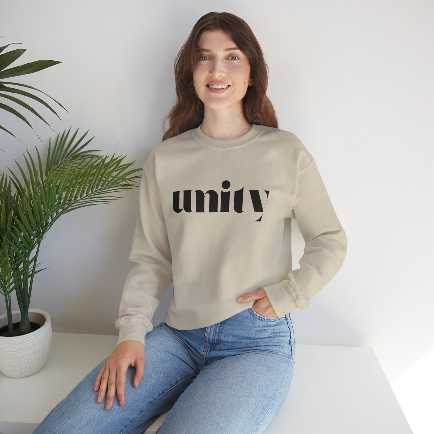 Chefao Unity I , Unisex Heavy Blend™ Crewneck Sweatshirt