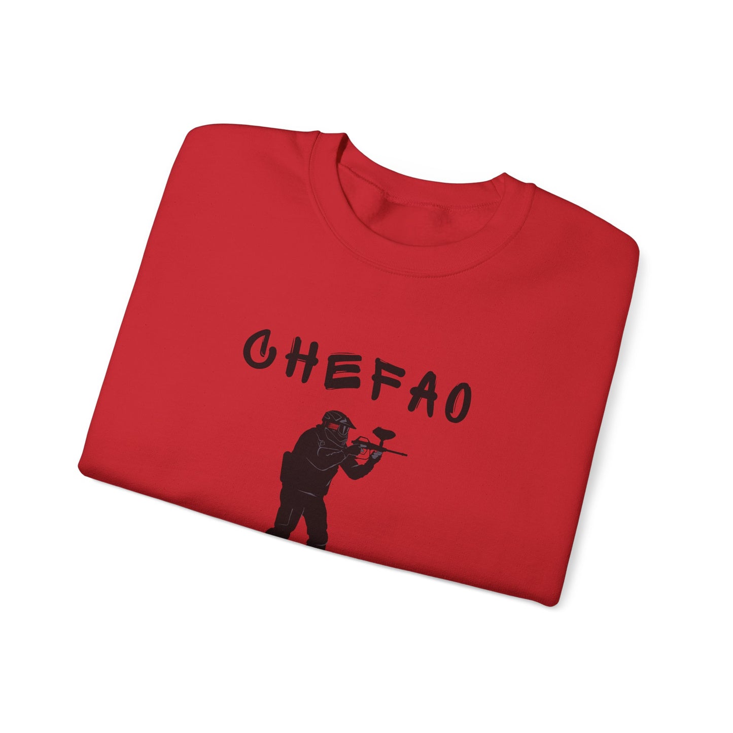 Chefao Paintball I, Unisex Heavy Blend Crewneck Sweatshirt