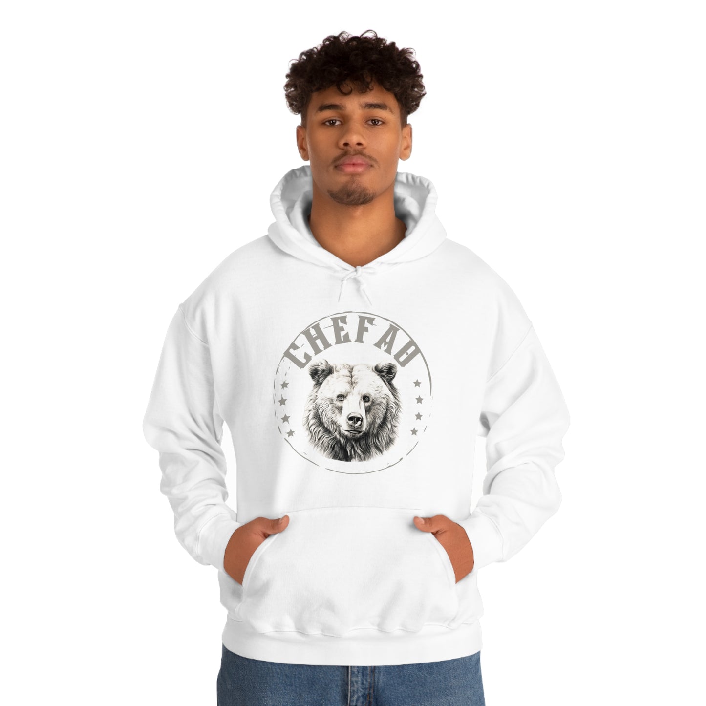 Chefao Bear I, Unisex Heavy Blend Hooded Sweatshirt