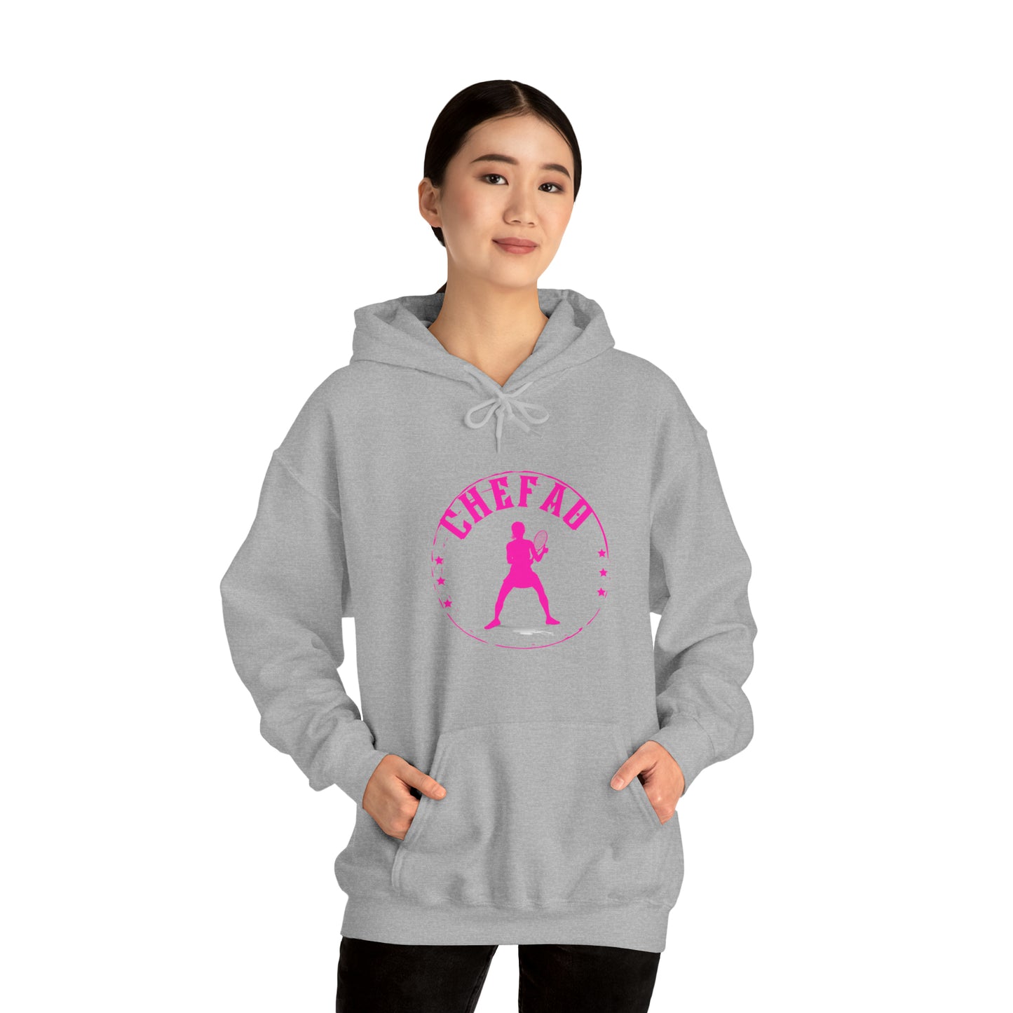 Chefao Tennis IV, Unisex Heavy Blend Hooded Sweatshirt