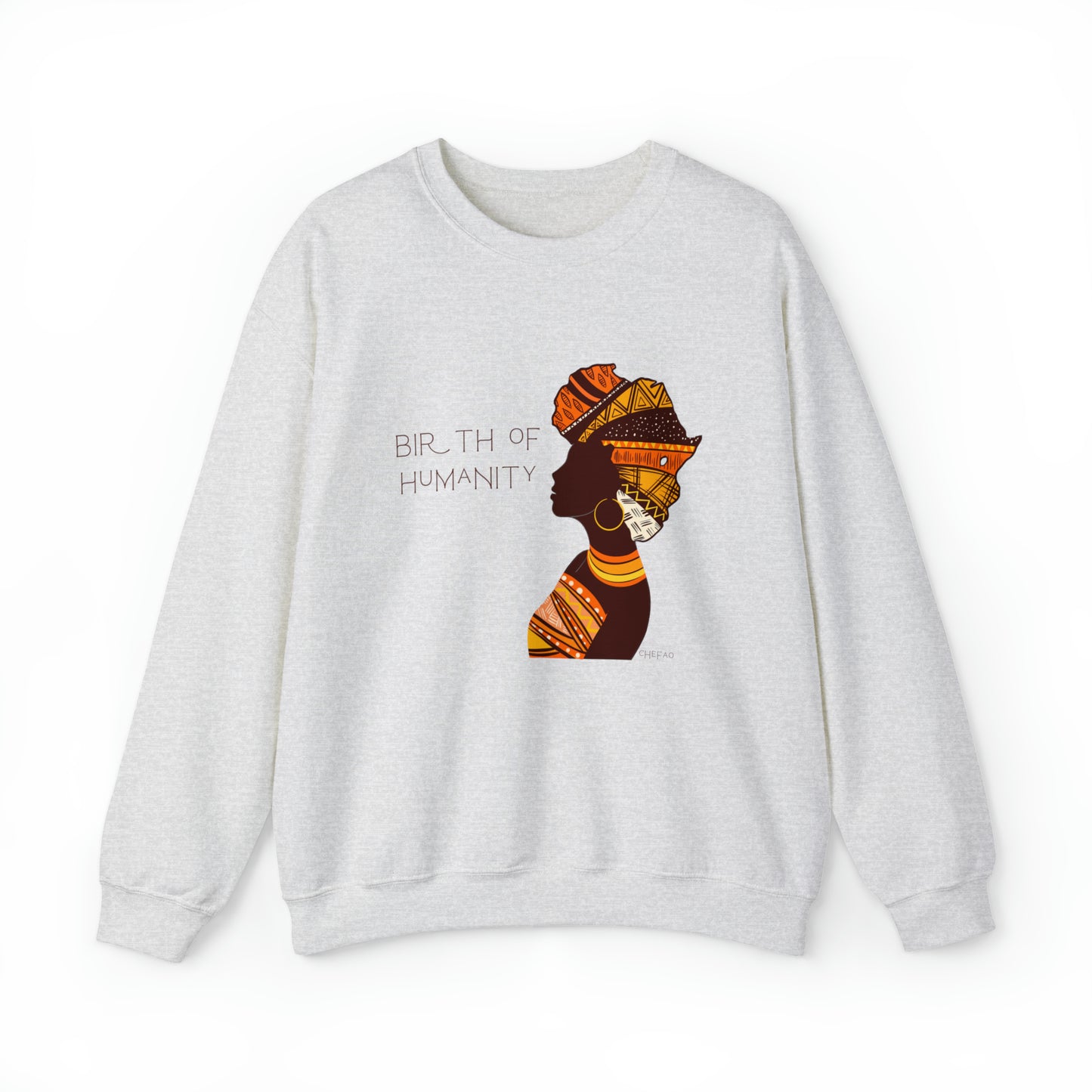 Birth of Humanity™ I, Unisex Heavy Blend™ Crewneck Sweatshirt