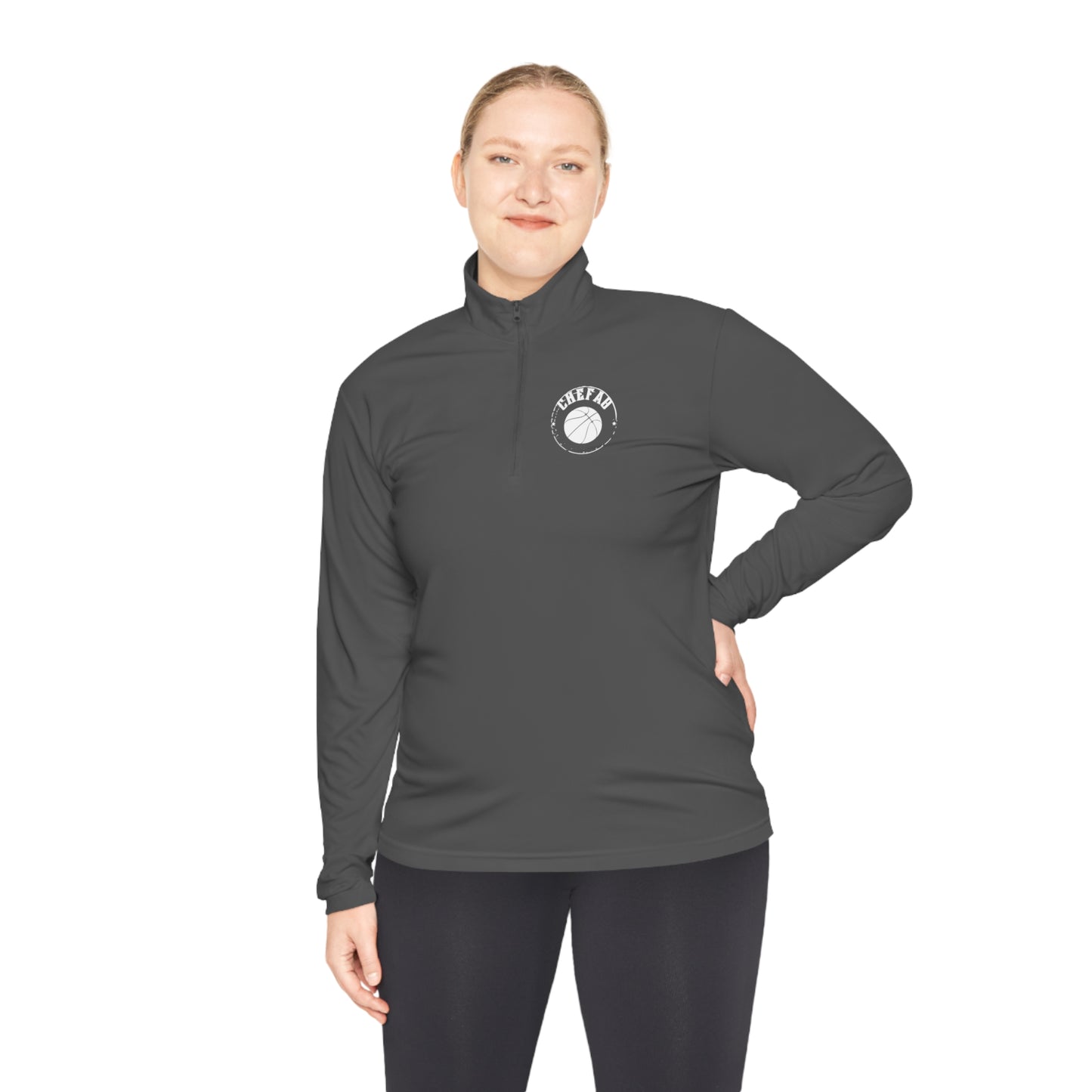 Chefao Basketball IV, Unisex Quarter-Zip Pullover