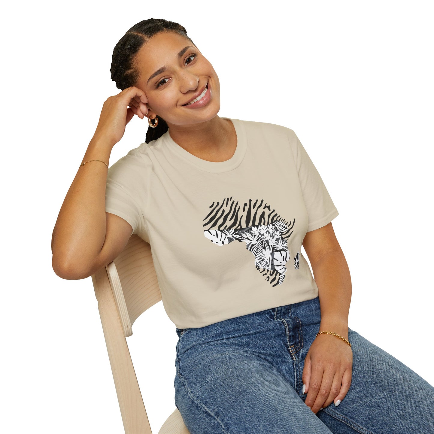 Chefao Africa Botanical I, Unisex Softstyle T-Shirt