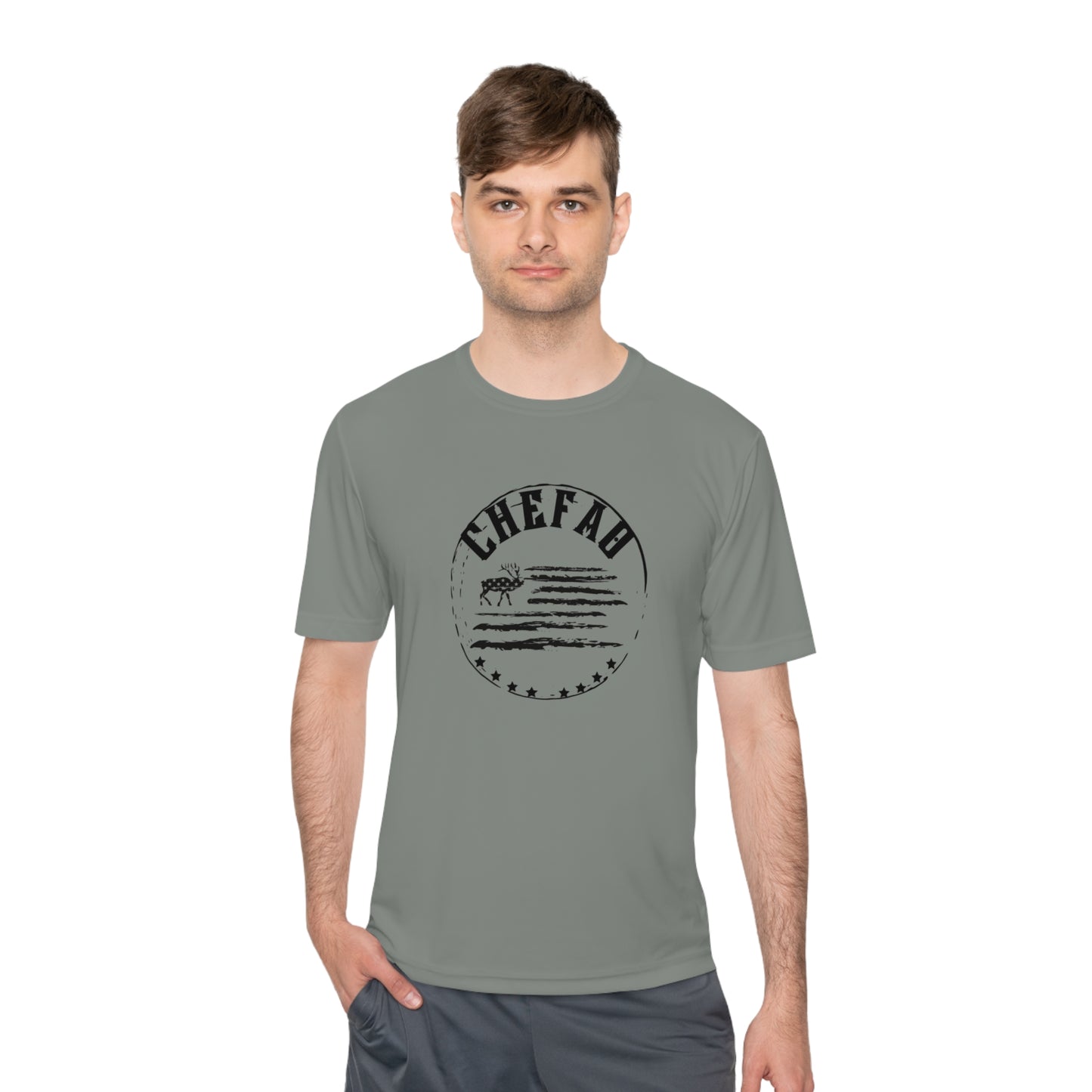 Chefao Hunting II, Unisex Moisture Wicking Tee