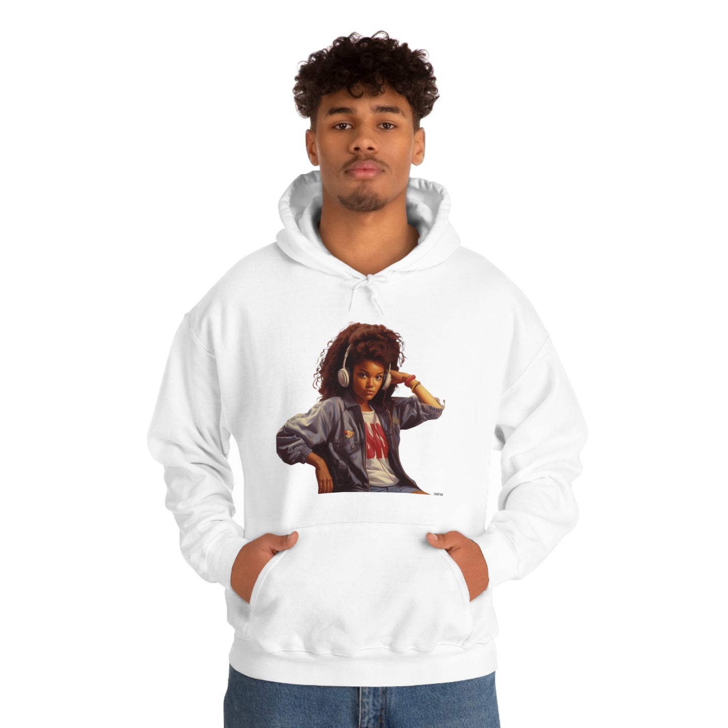 Nina, Unisex Heavy Blend Hooded Sweatshirt