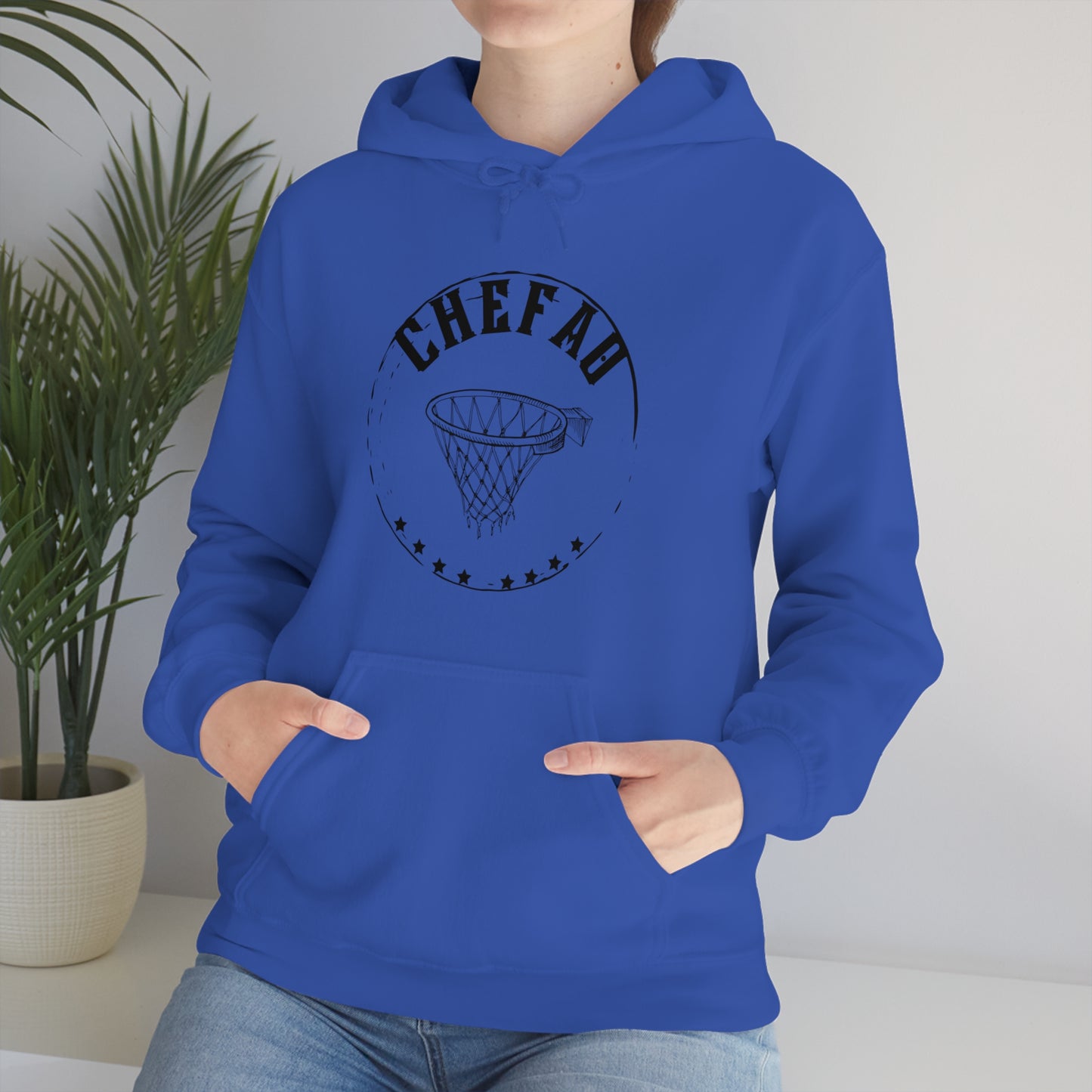 Chefao Basketball II, Unisex Heavy Blend Hooded Sweatshirt