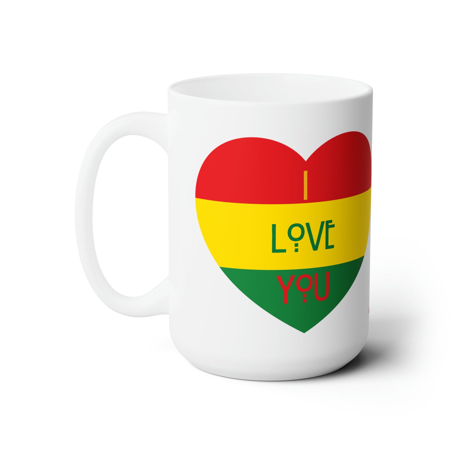 Chefao I Love You I, Ceramic Mug 15oz