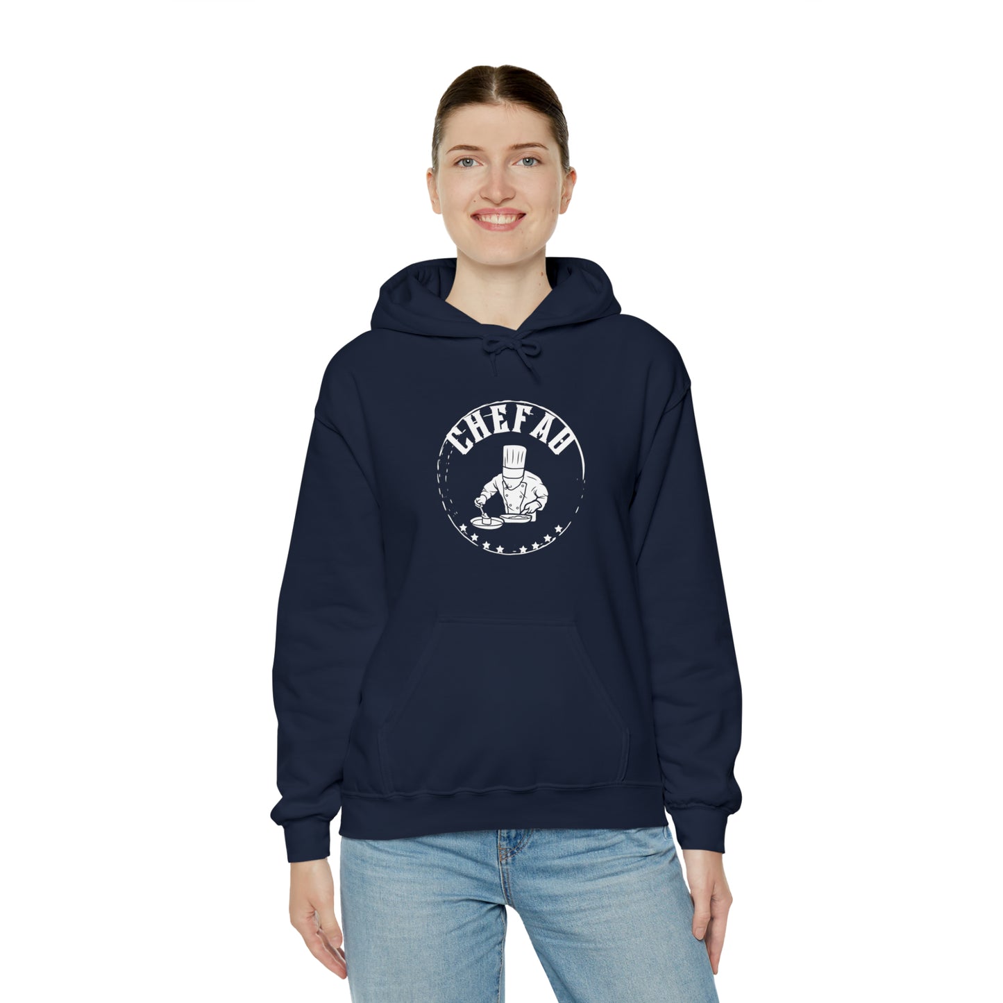 Chefao Chef I, Unisex Heavy Blend Hooded Sweatshirt