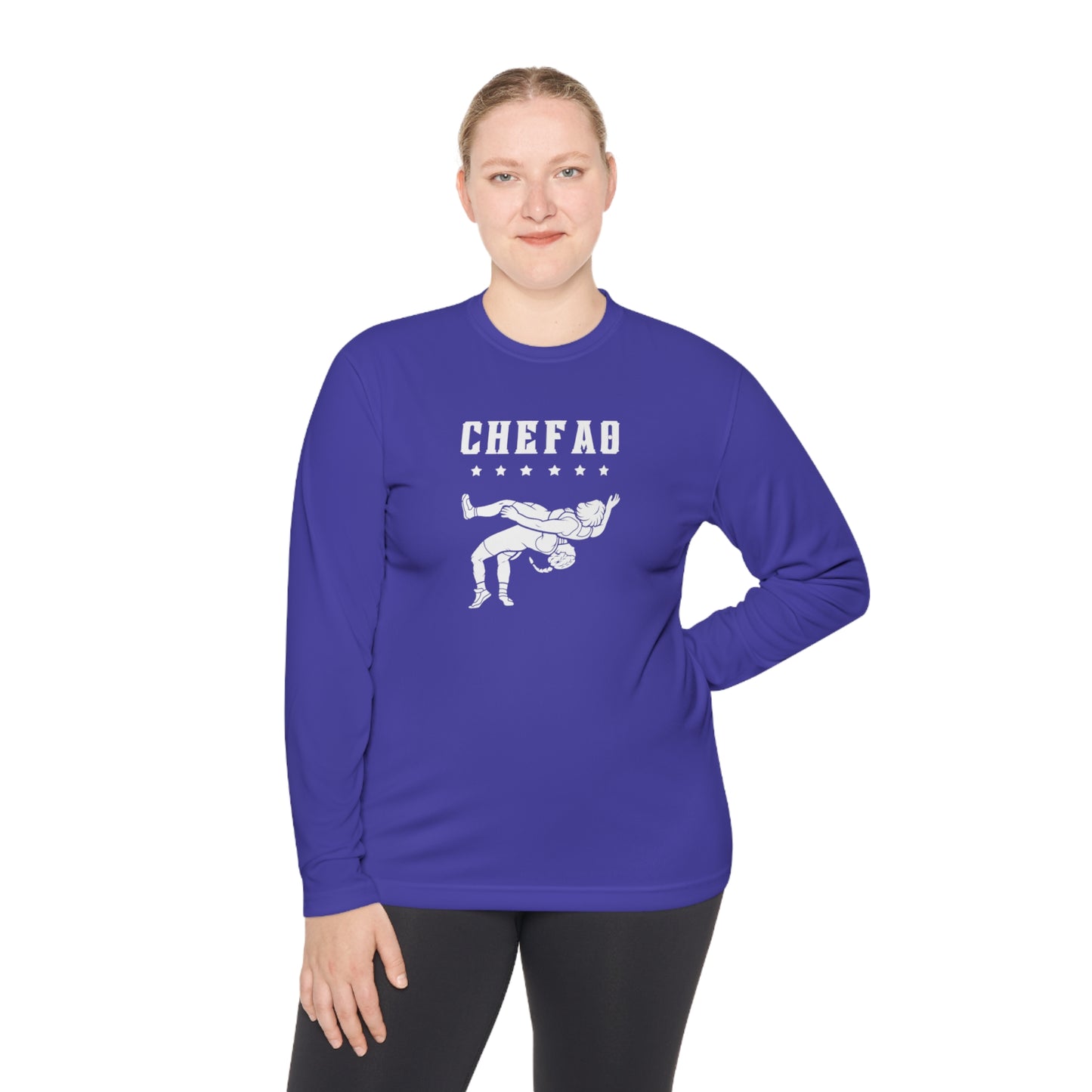 Chefao Wrestling VIII, Unisex Lightweight Long Sleeve Tee
