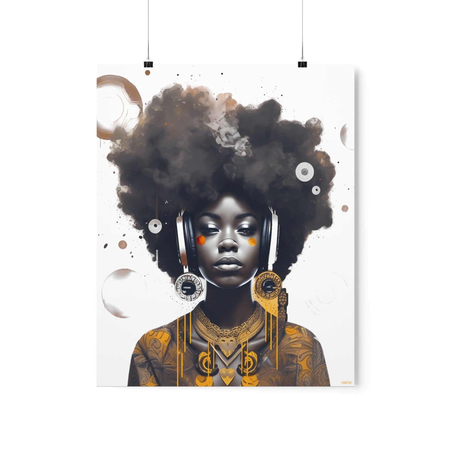 Golden Girl, Premium Matte Vertical Posters