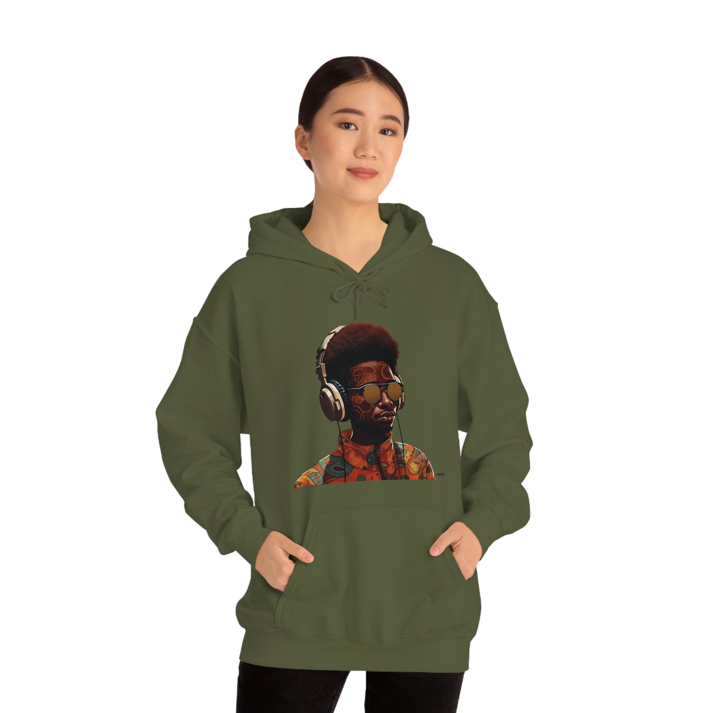 Music Zone, Unisex Heavy Blend Hooded Sweatshirt