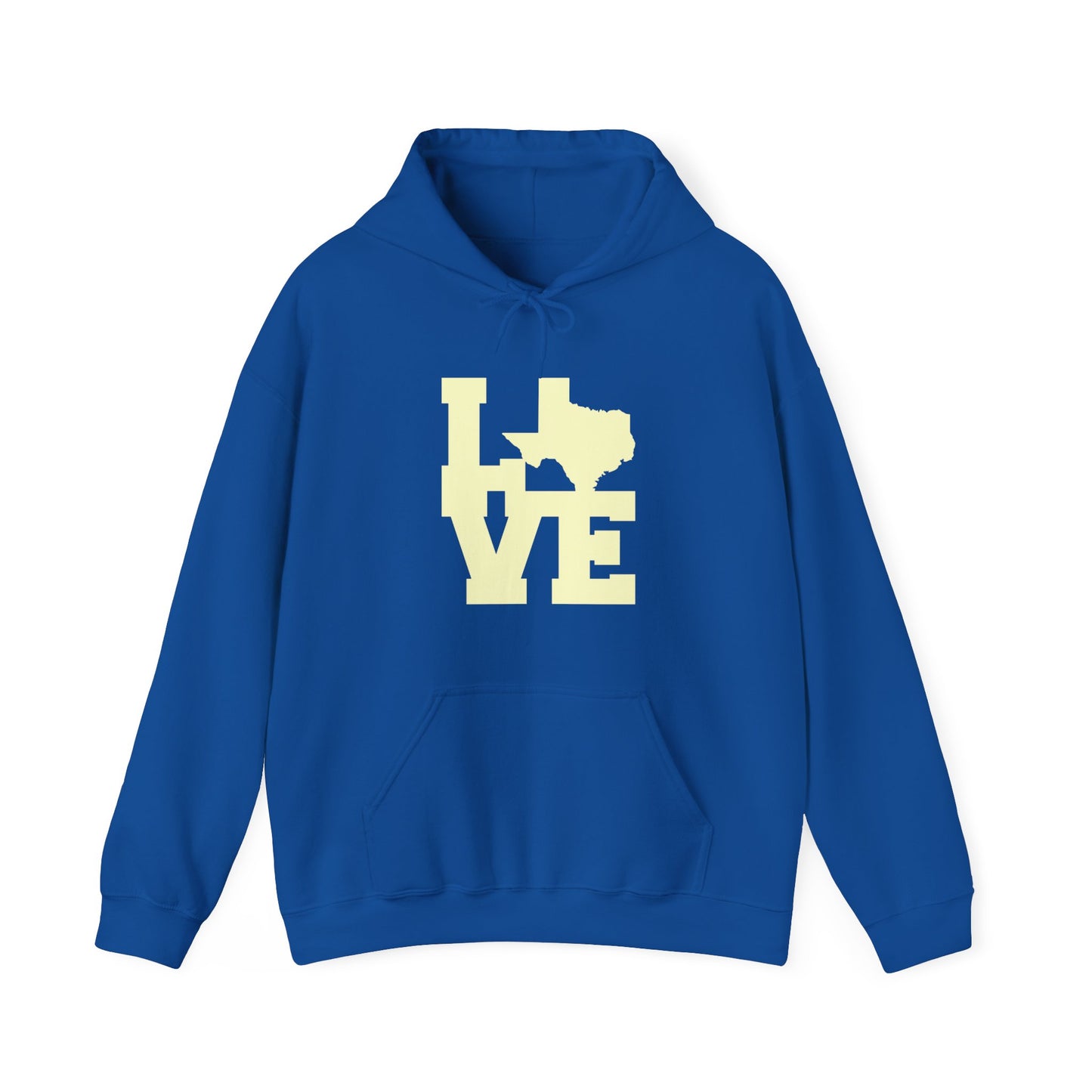 Chefao LoveTexas I, Unisex Heavy Blend Hooded Sweatshirt