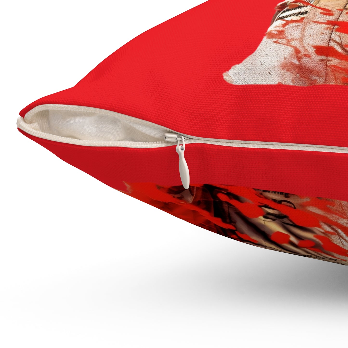 Racecar Driver, Spun Polyester Square Pillow