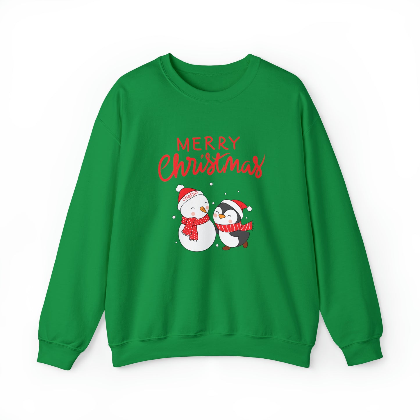 Merry Christmas I, Unisex Heavy Blend Crewneck Sweatshirt